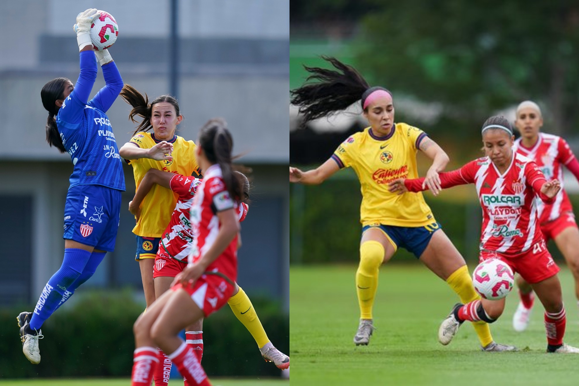 Am�rica derrot� con facilidad al Necaxa.