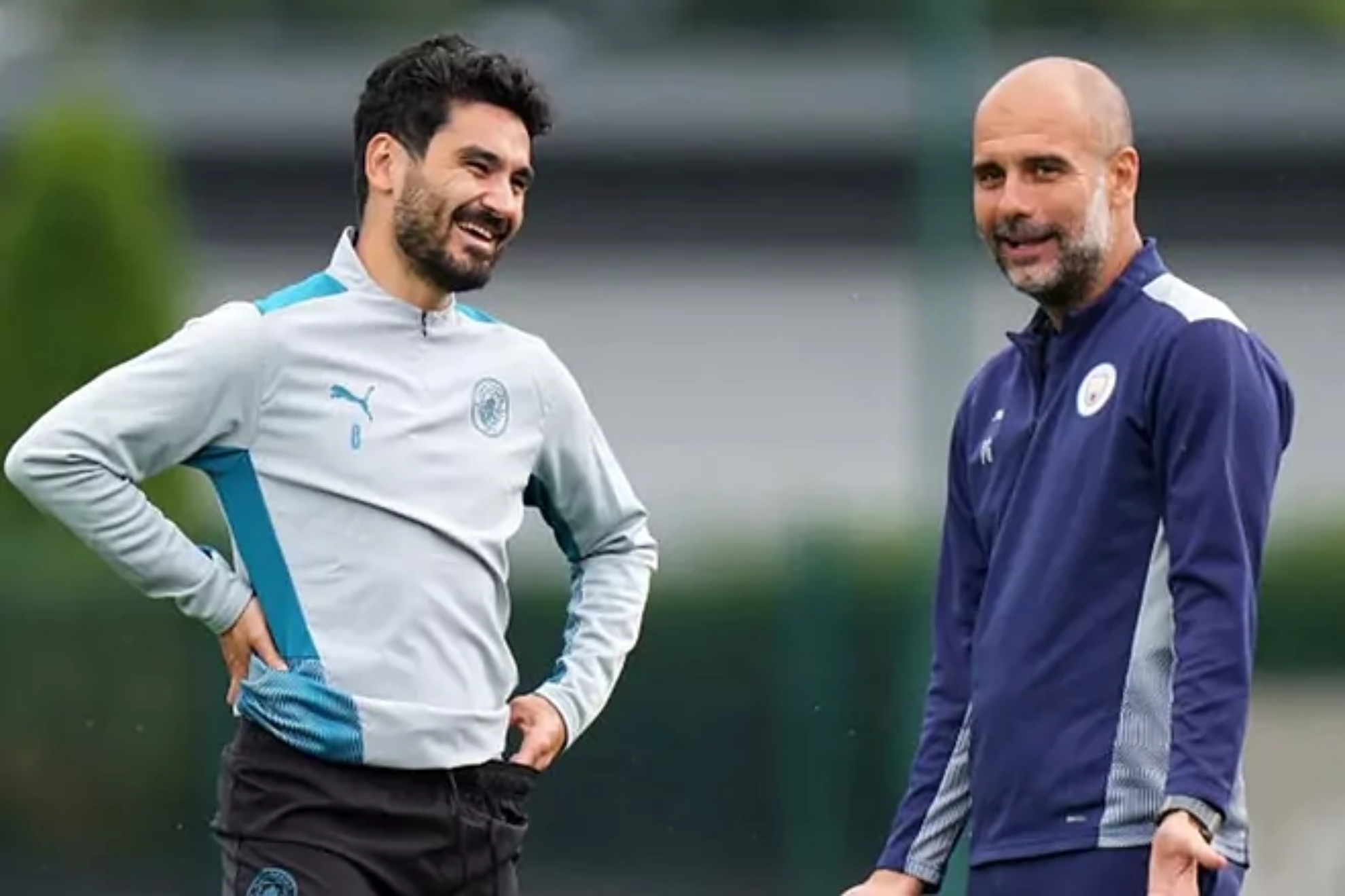 G�ndogan con Guardiola en una imagen de archivo