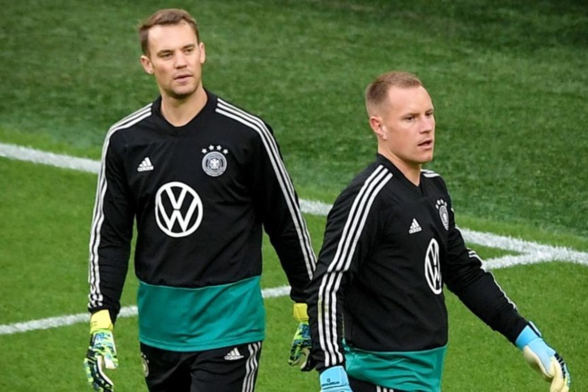 Neuer y Ter Stegen, con la selecci�n alemana