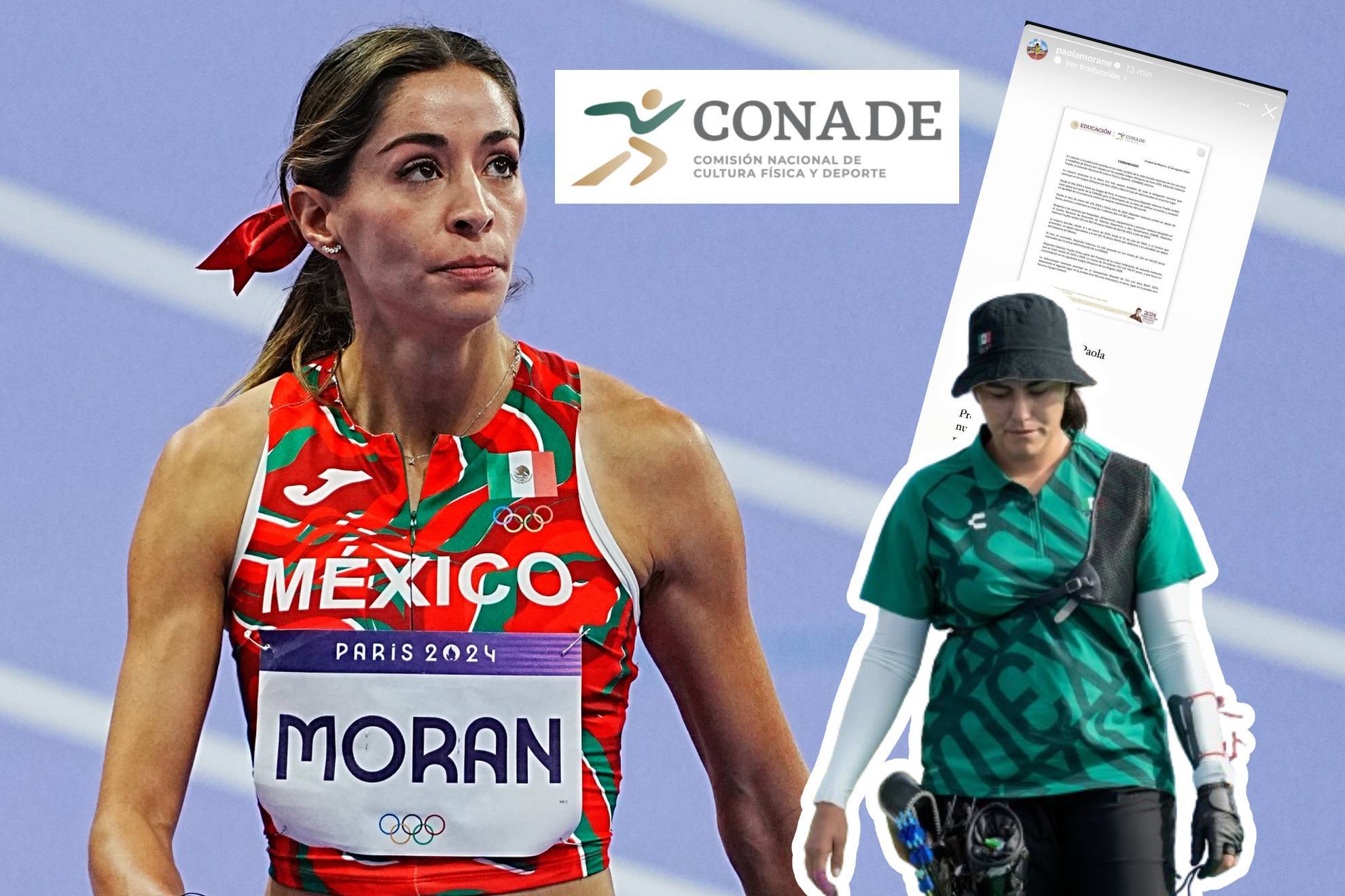 Paola Mor�n lleg� a semifinales de 400m en Par�s 2024
