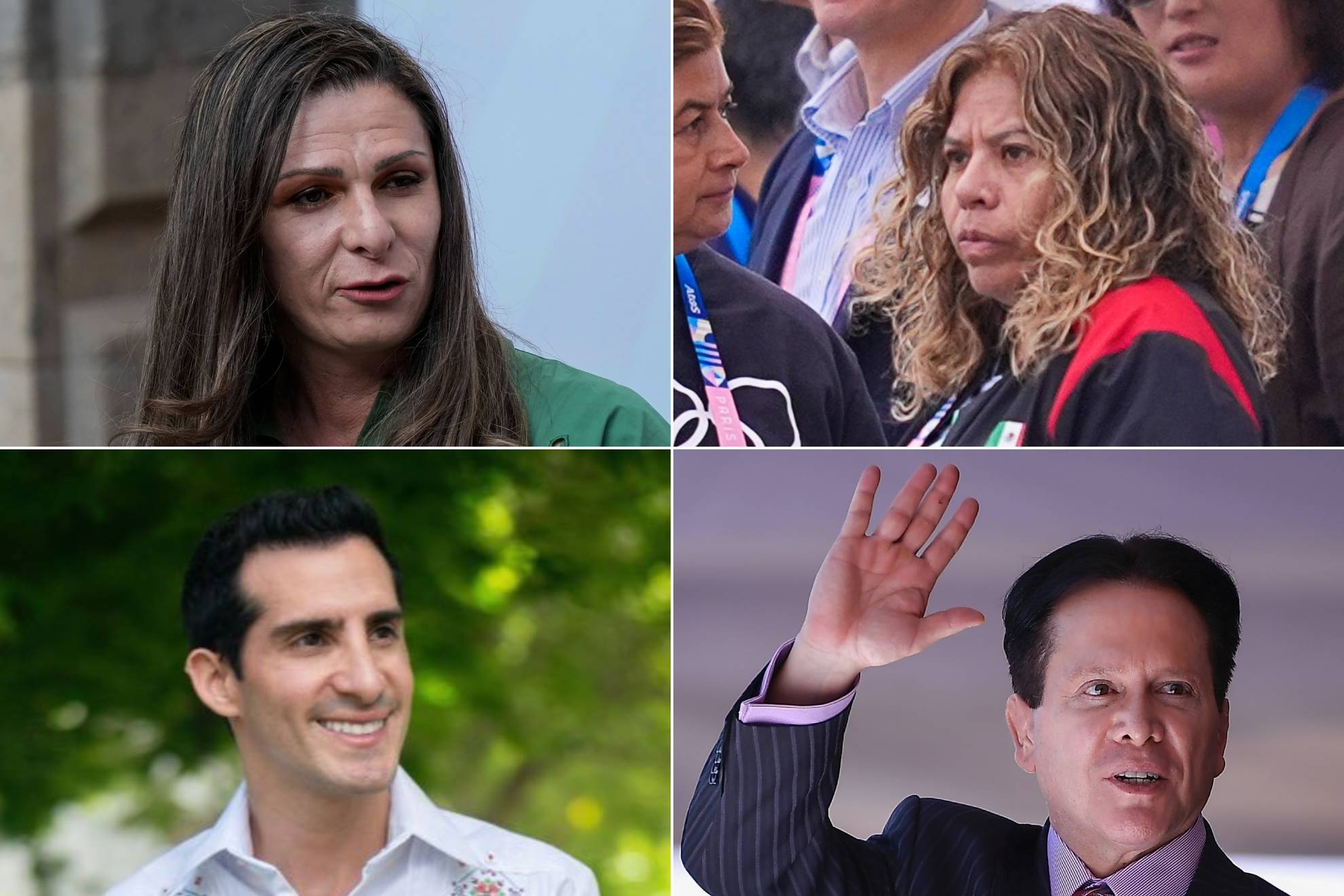 Daniel Aceves Ana Guevara Mary Jose Alcal� Rommel Pacheco COM CONADE