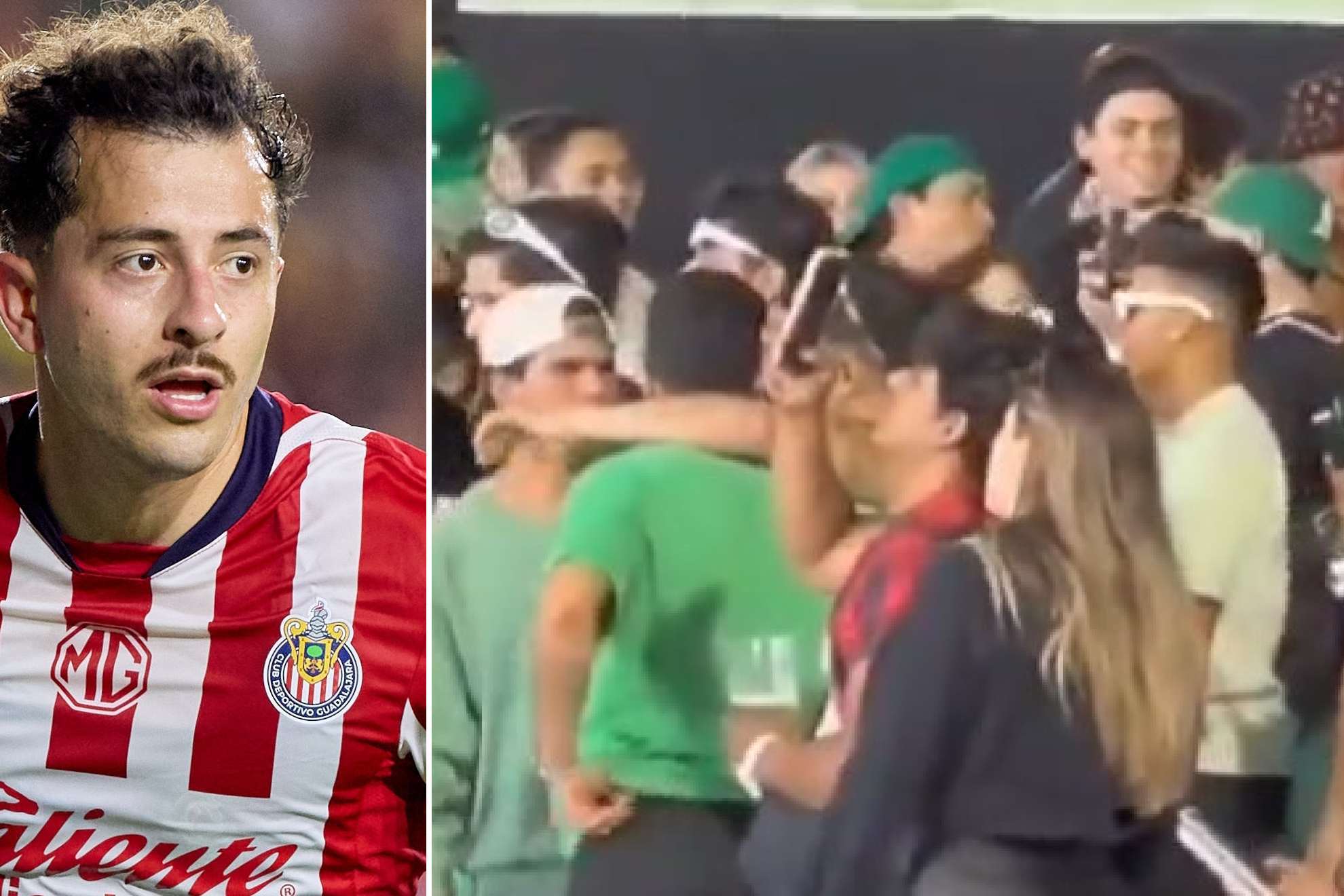 Alan Mozo, entre los criticados por acudir a concierto