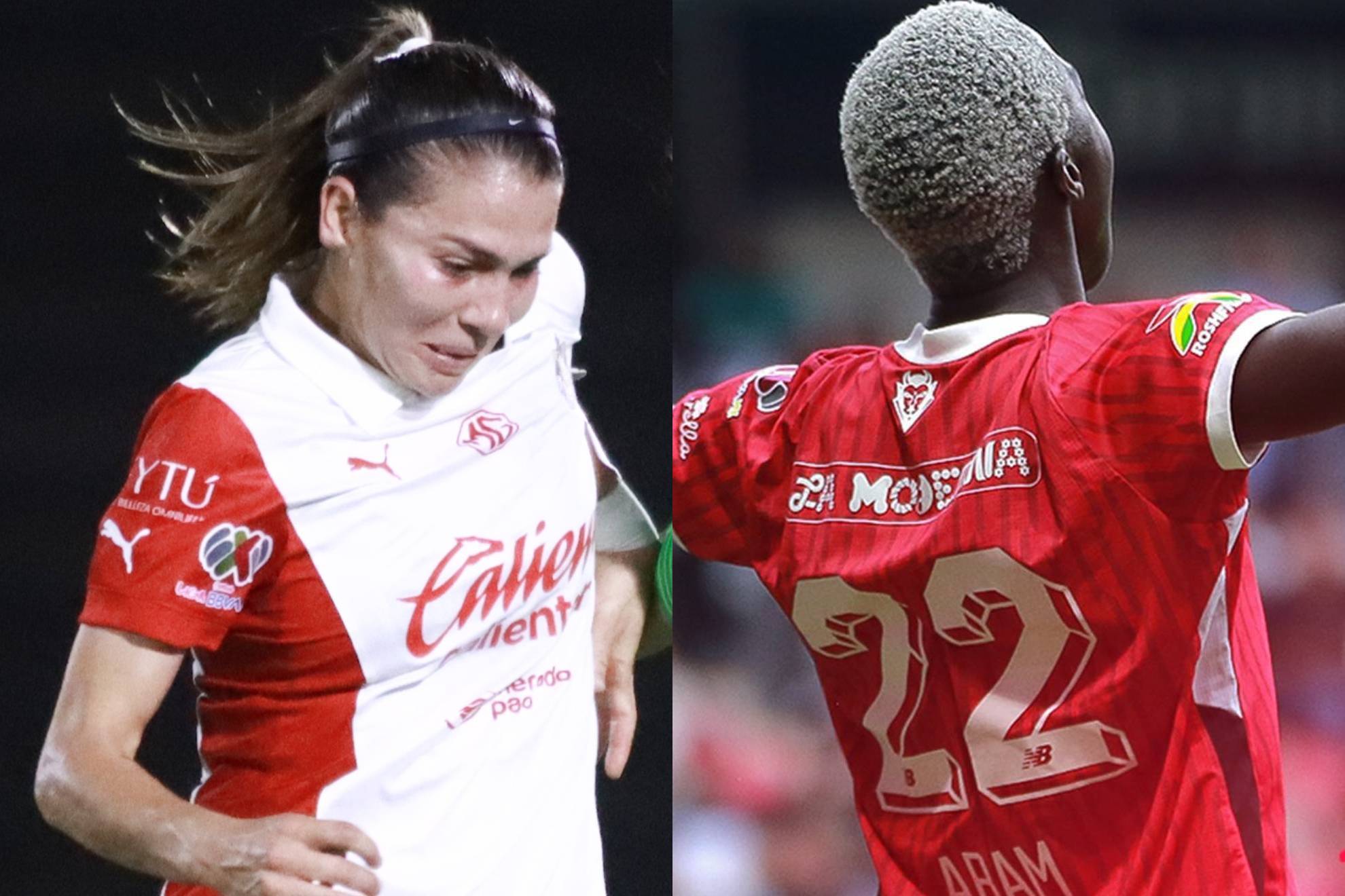 Licha Cervantes y Michaela Abam.