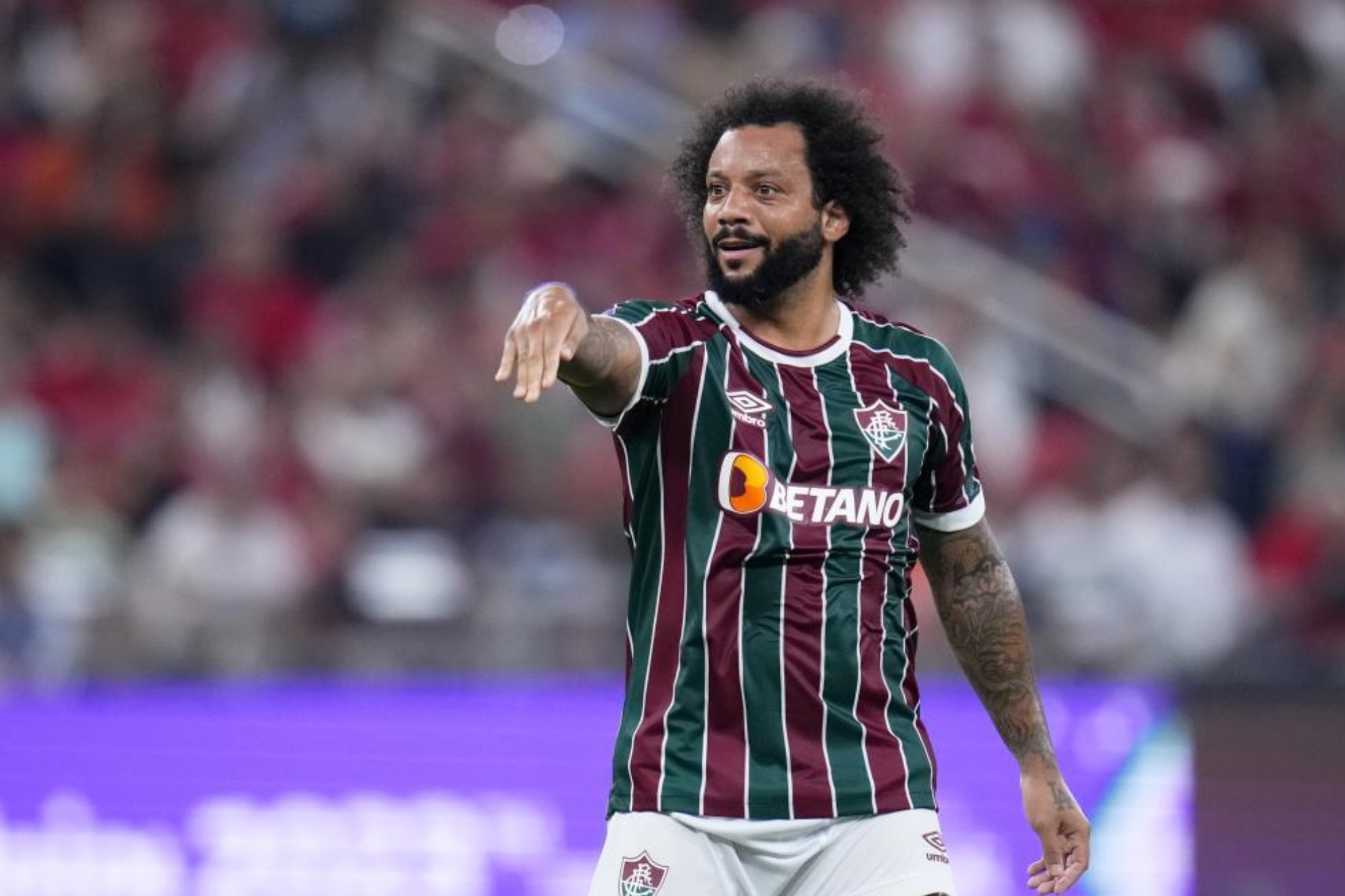 Marcelo jugando para Fluminense