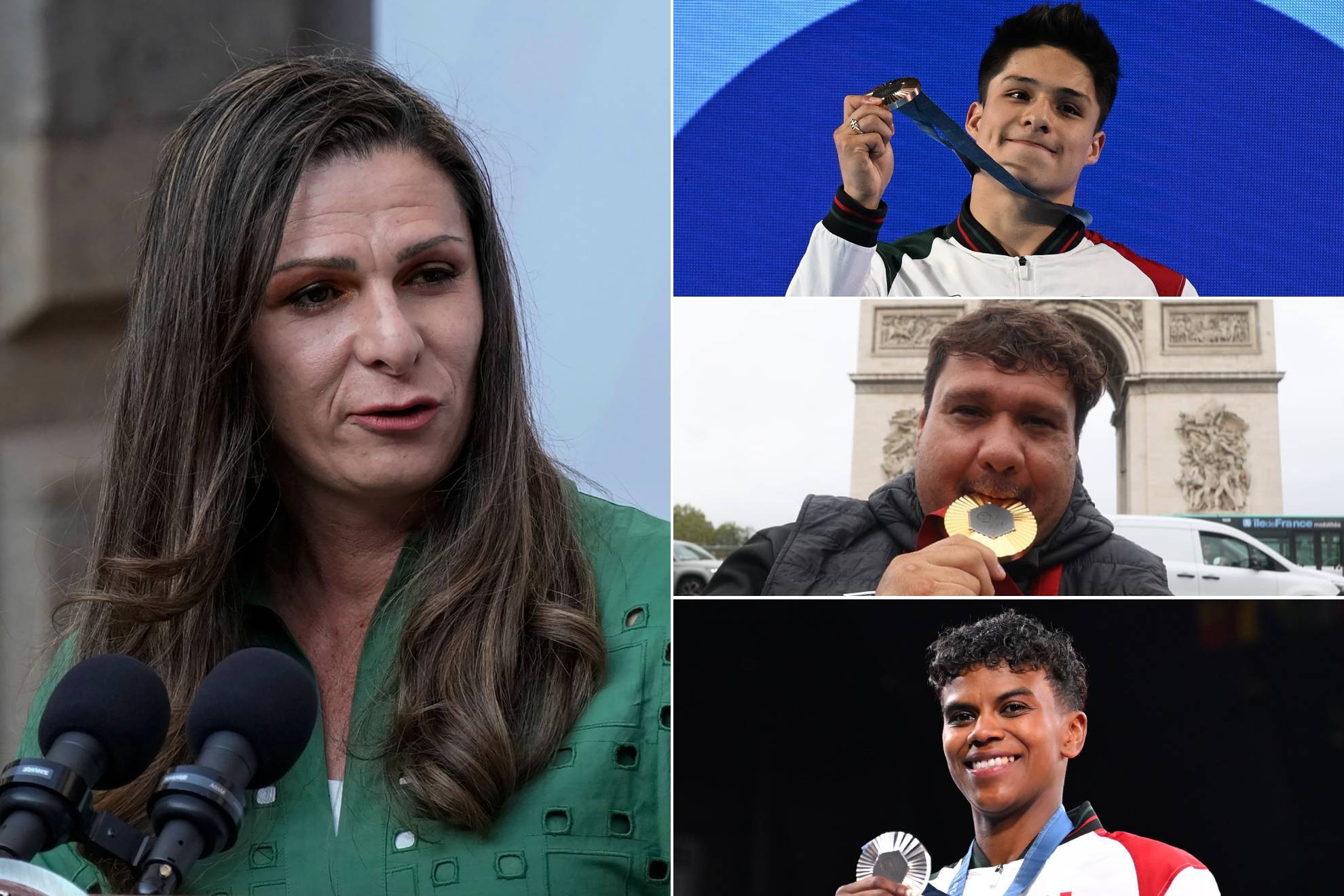 Ana Gabriela Guevara CONADE Osmar Olvera Prisca Awiti