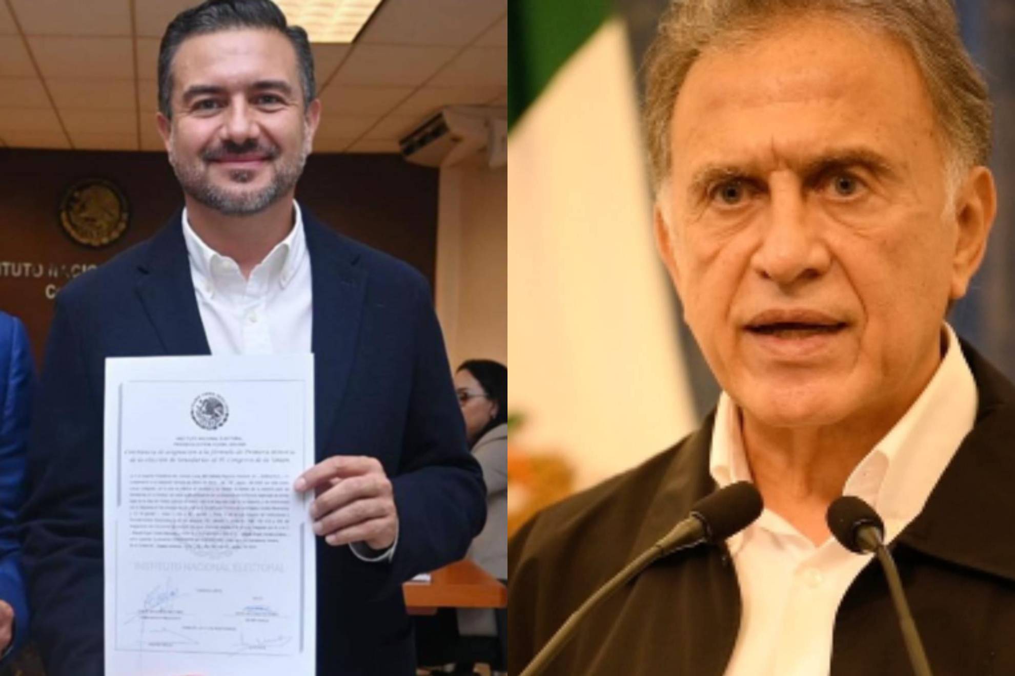 Miguel �ngel Yunes M�rquez y Miguel �ngel Yunes Linares.