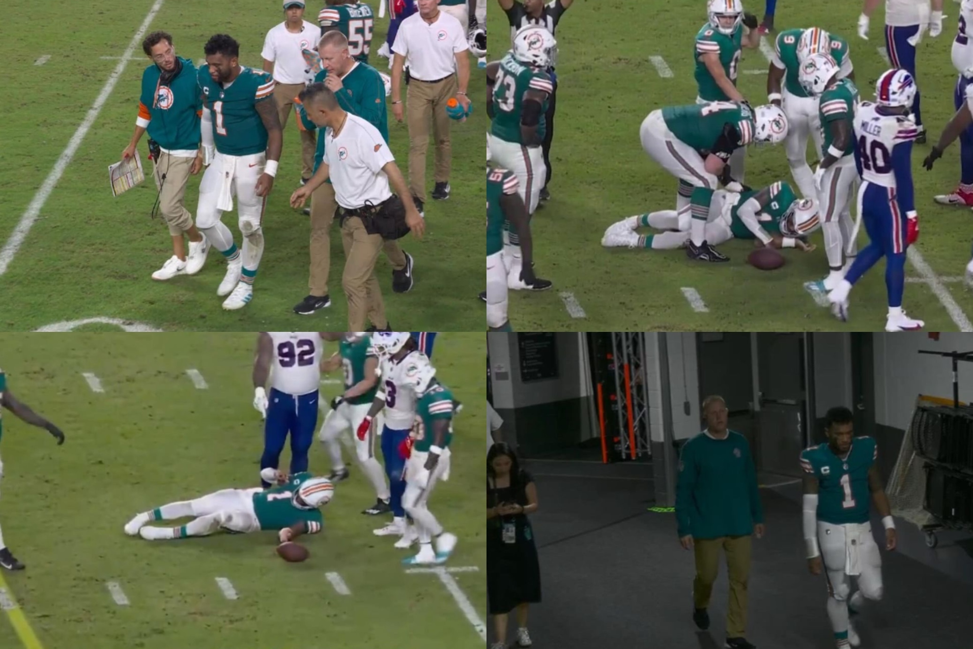 �Volver� Tua Tagovailoa tras su tercera conmoci�n? El futuro del mariscal de los Dolphins pende de un hilo