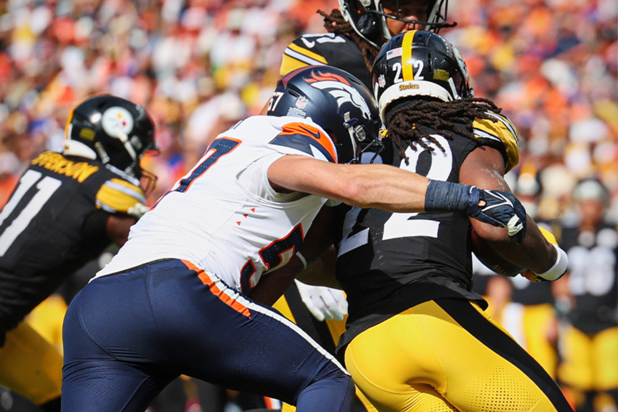 Los Broncos fallaron a la hora buena con los Steelers