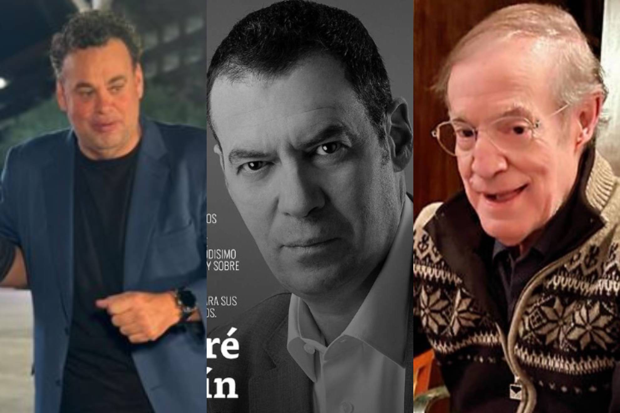David Faitelson, Andr� Mar�n y Jos� Ram�n Fern�ndez.