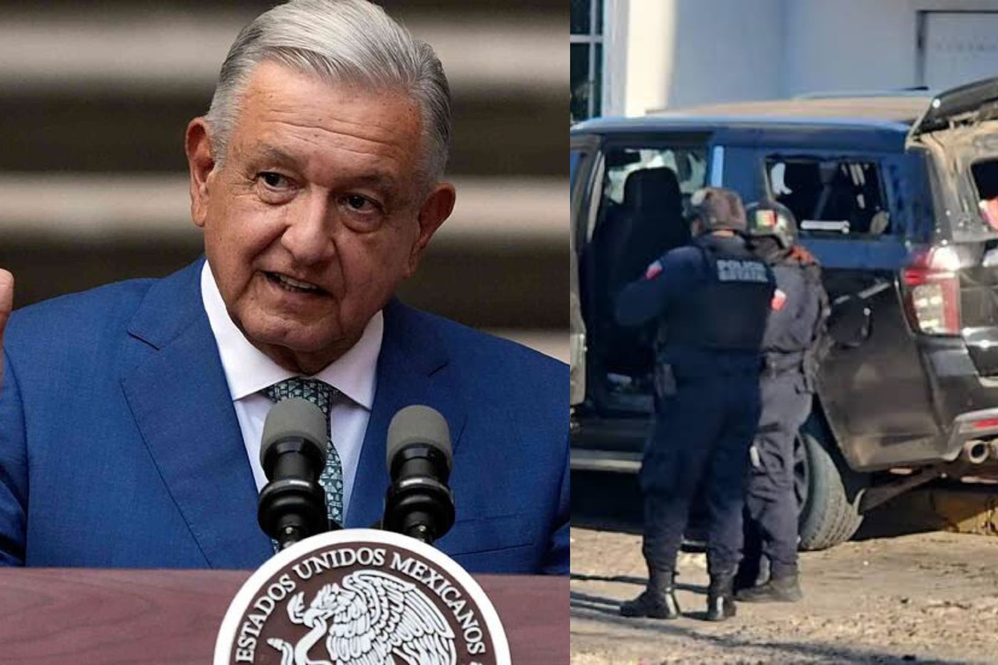 AMLO culpa a Estados Unidos de violencia en Sinaloa