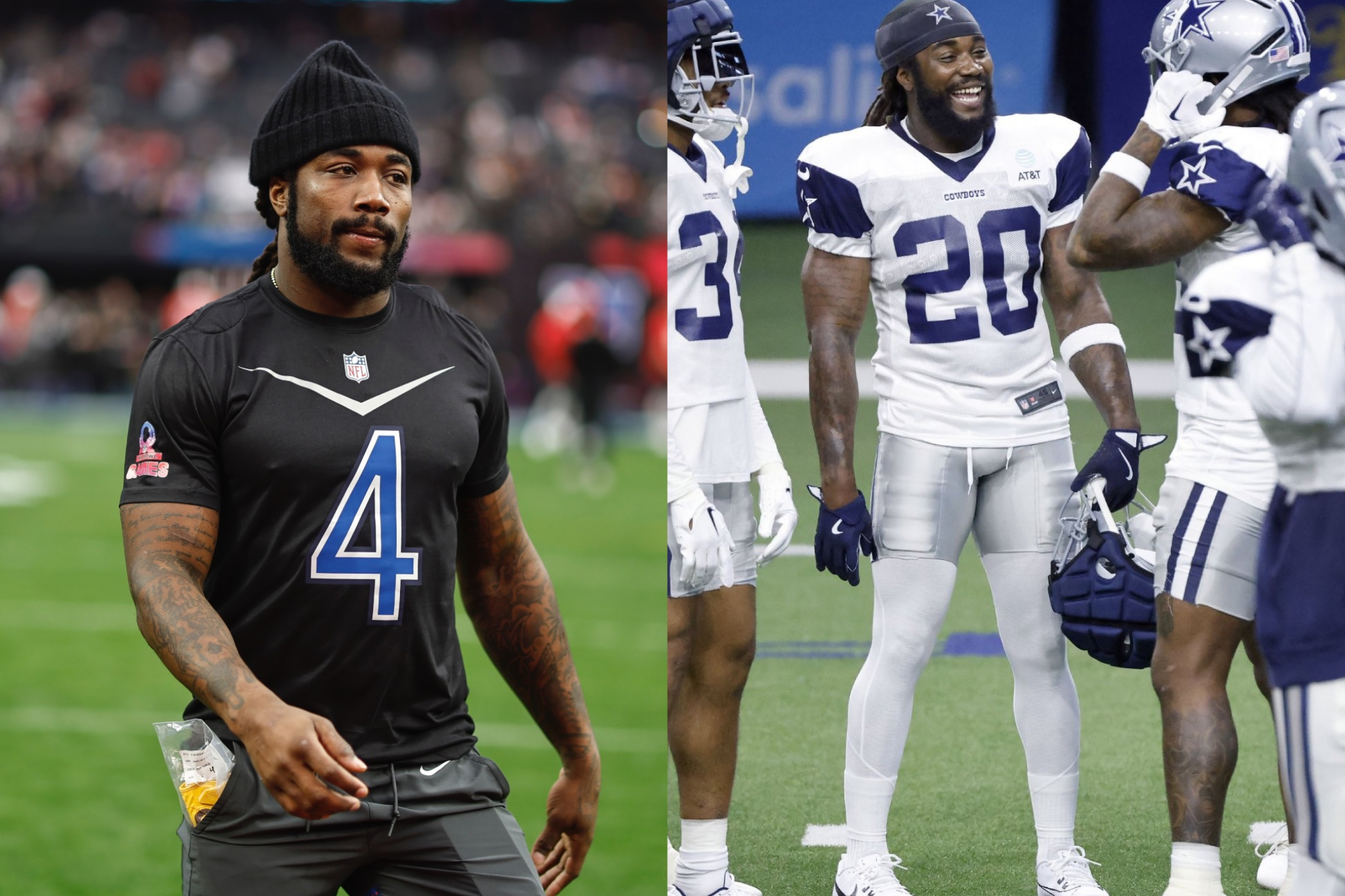 Dalvin Cook meter� presi�n al corredor estelar Ezekiel Elliott