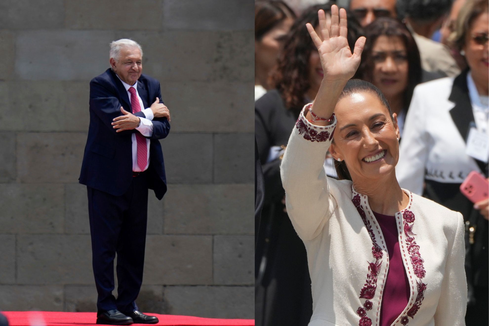 L�pez Obrador pide apoyo de Morena a Sheinbaum