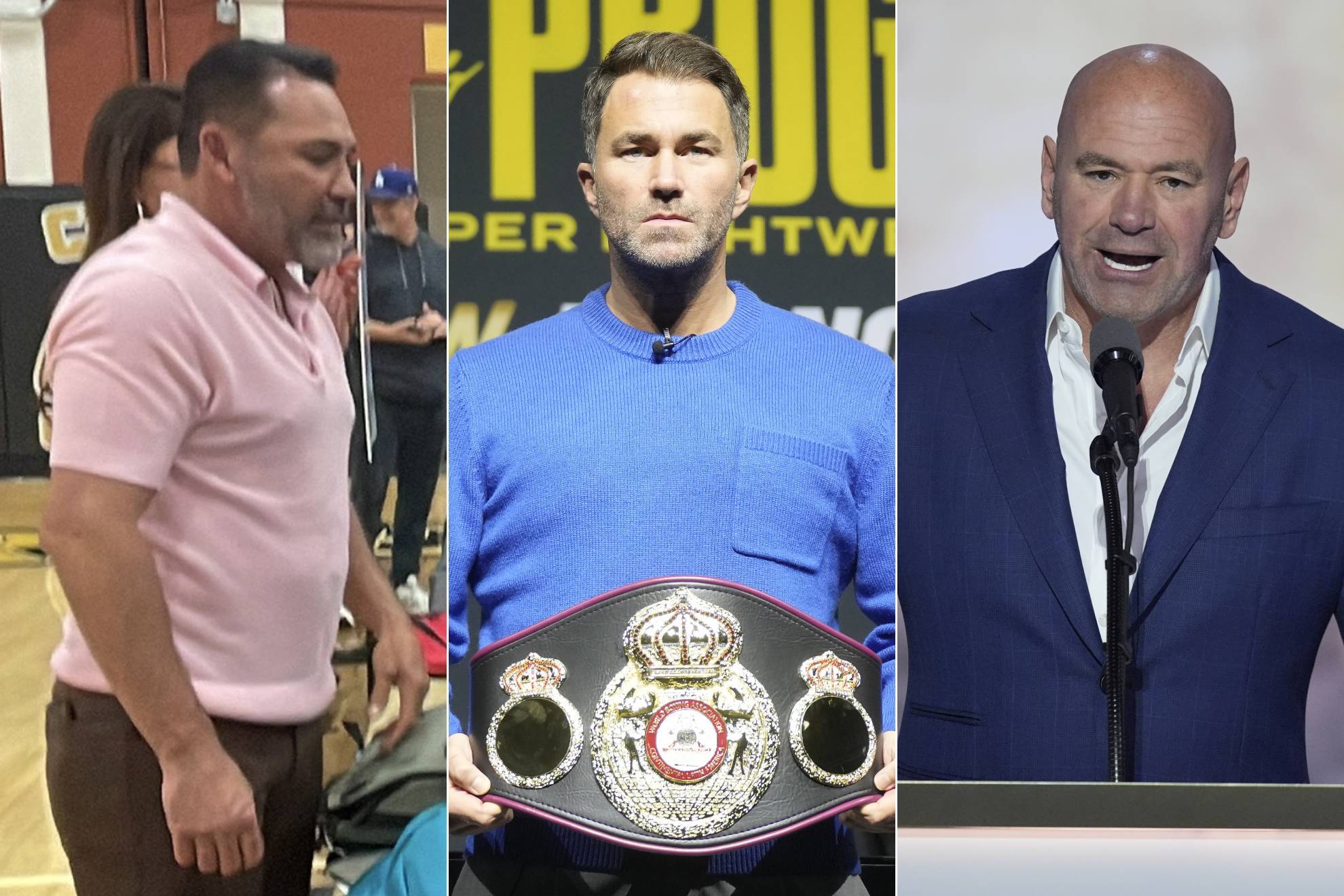 �scar de la Hoya Dana White Eddie Hearn Boxeo UFC