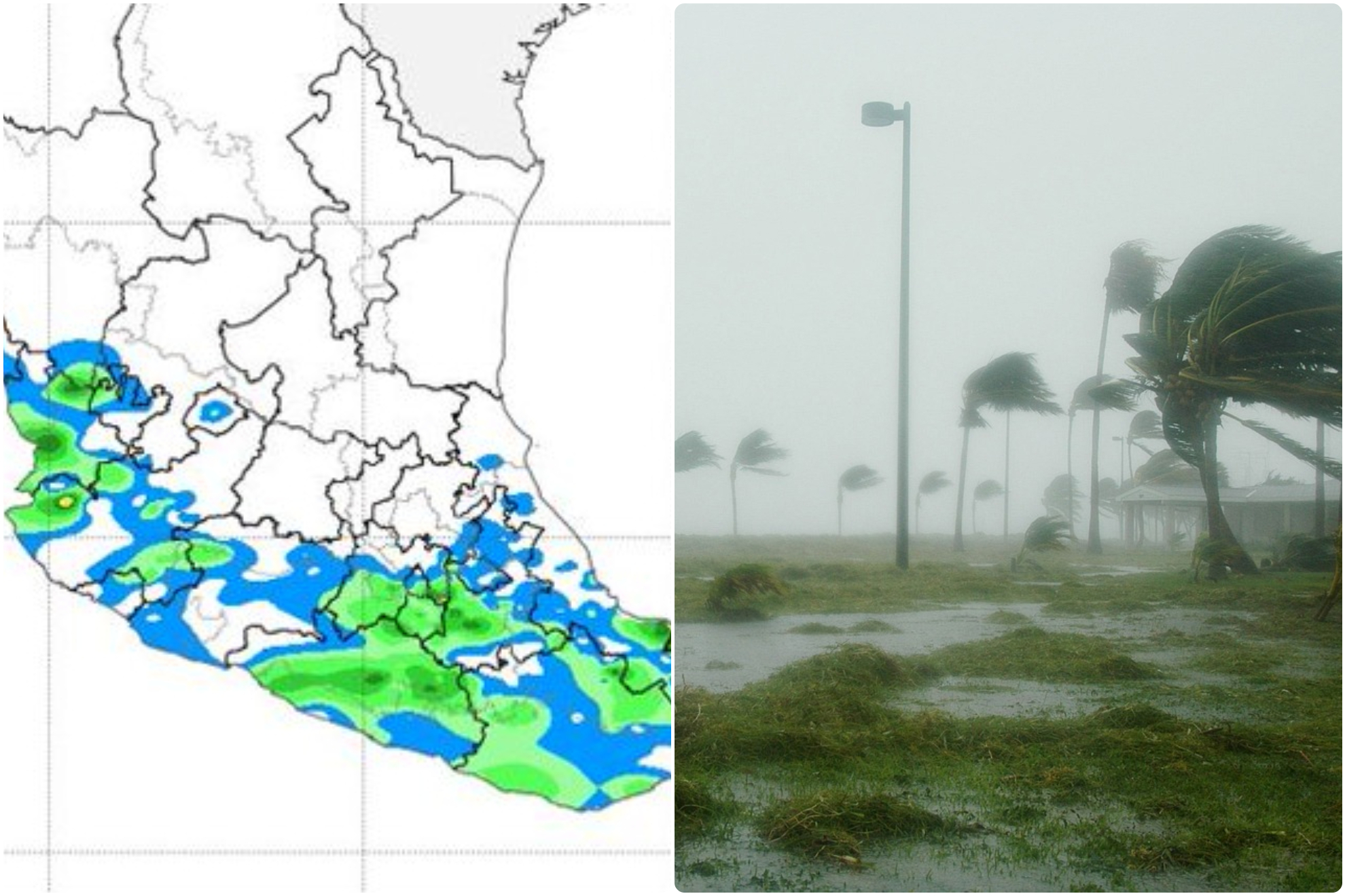 Hurac�n JOHN HOY 30 de septiembre.