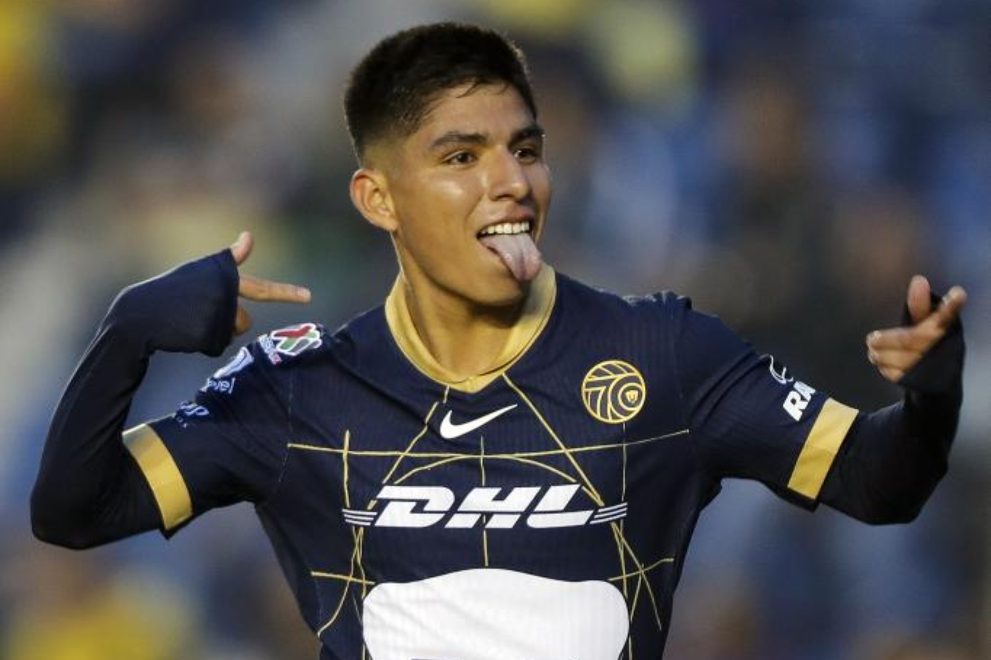 Piero anotando al Club Am�rica