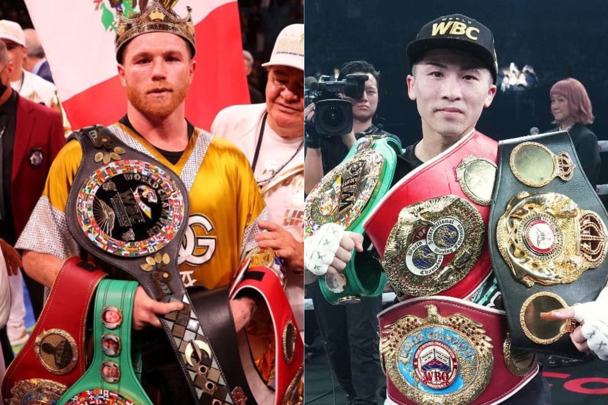 Canelo �lvarez podr�a protagonizar una cartelear de alarido frente a Naoya Inoue