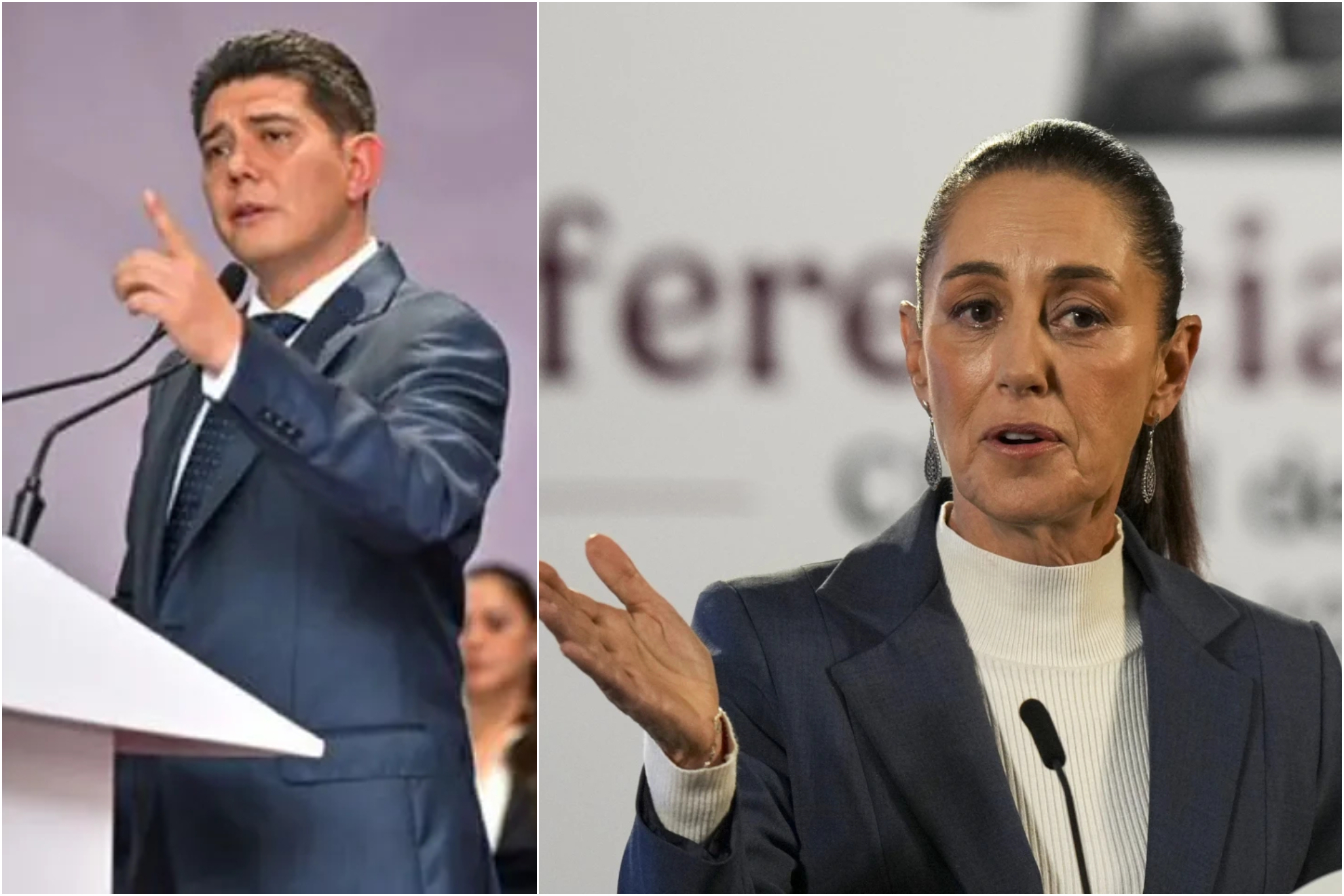 Sheinbaum eval�a llevar el caso de Arcos Catal�n a la FGR.