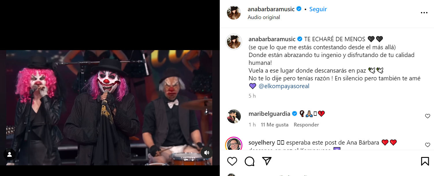 Ana B�rbara y Kompayaso