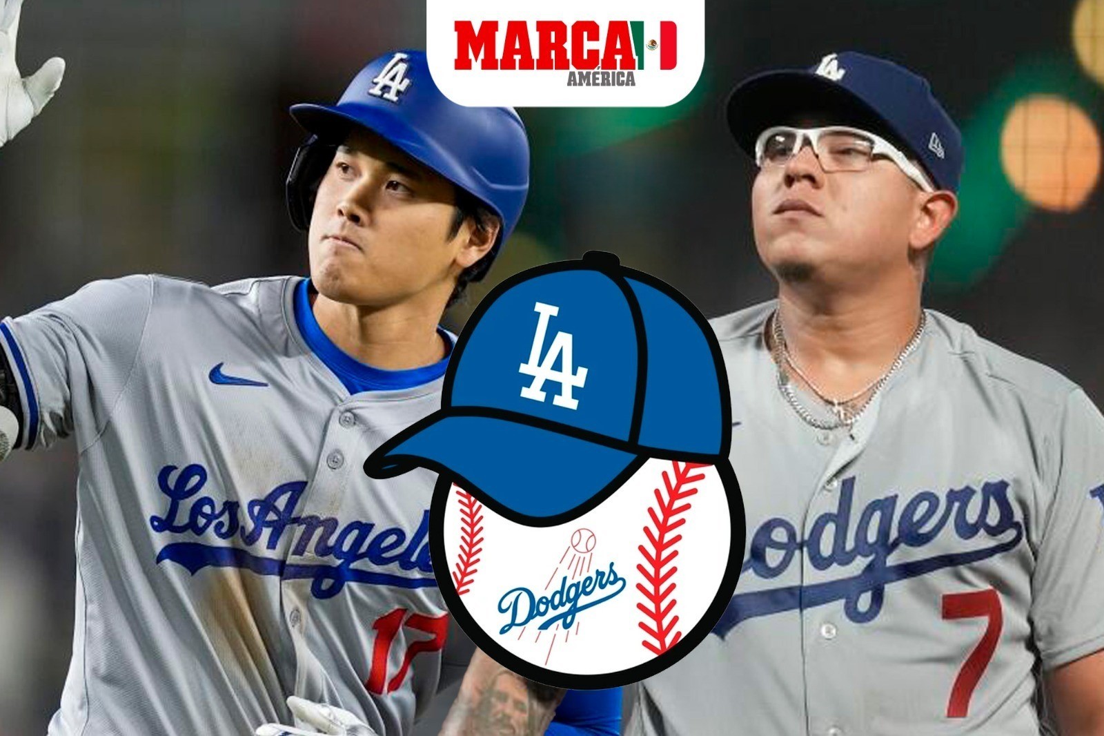 Shohei Ohtani y Julio C�sar Ur�as.