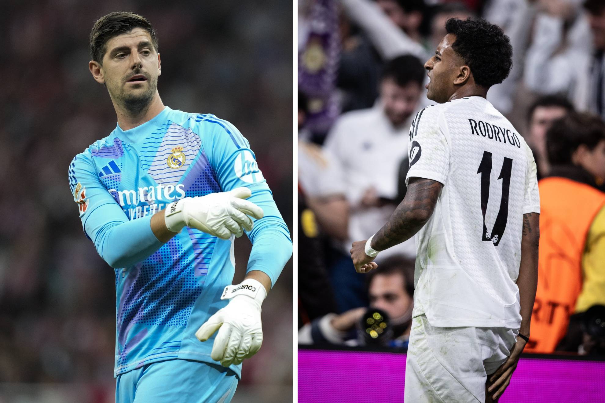 El belga y brasile�o dicen adi�s al duelo ante Barcelona