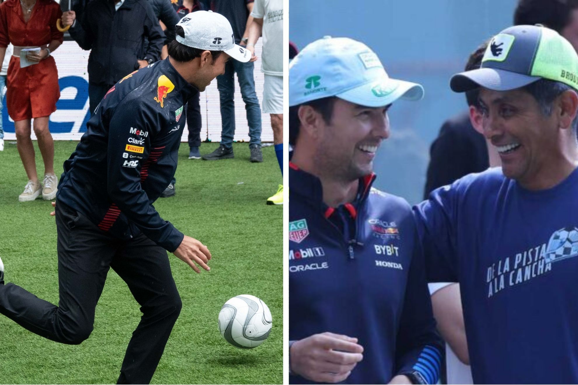 Checo vence a Verstappen fuera de las pistas