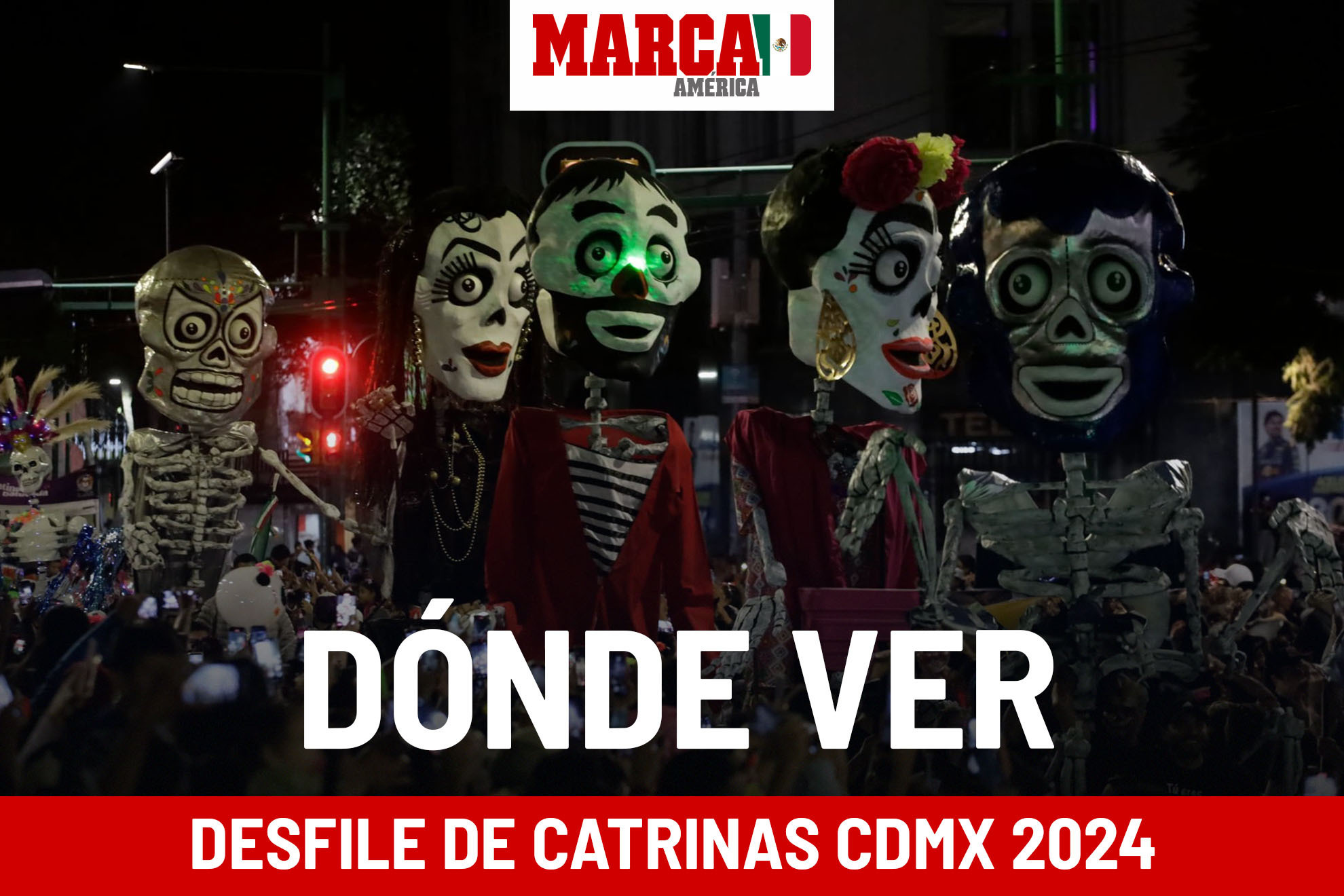 El desfile de Catrinas es una tradici�n en la CDMX para celebrar el D�a de Muertos