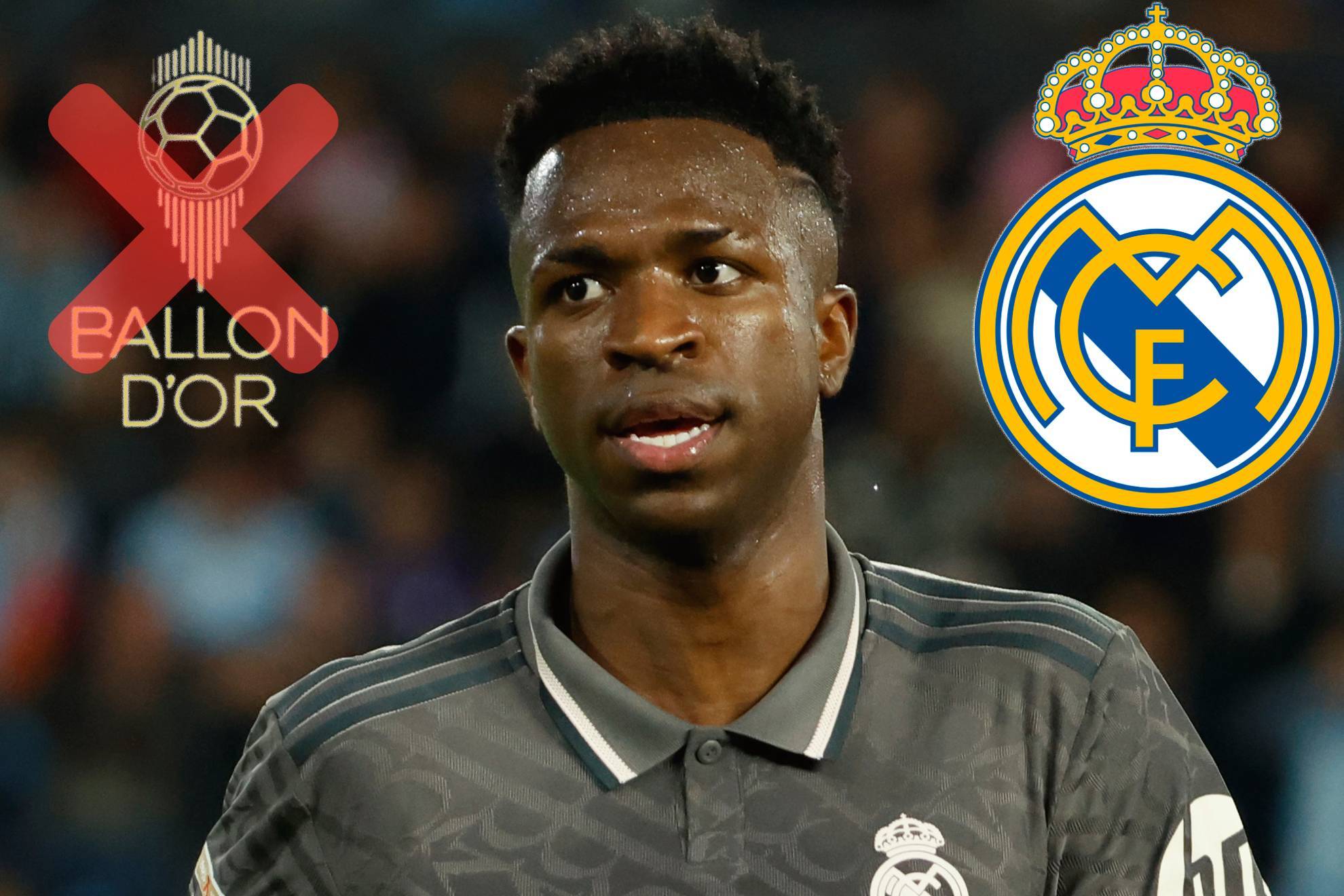 Vinicius Jr. Real Madrid Bal�n de Oro 2024