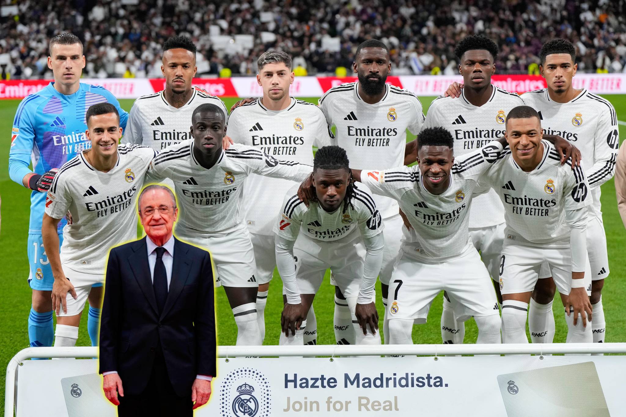 Real Madrid Bal�n de Oro 2024 Florentino P�rez