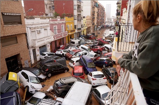 Tragedia en Valencia, Espa�a que ha dejado 70 muertos, por ahora
