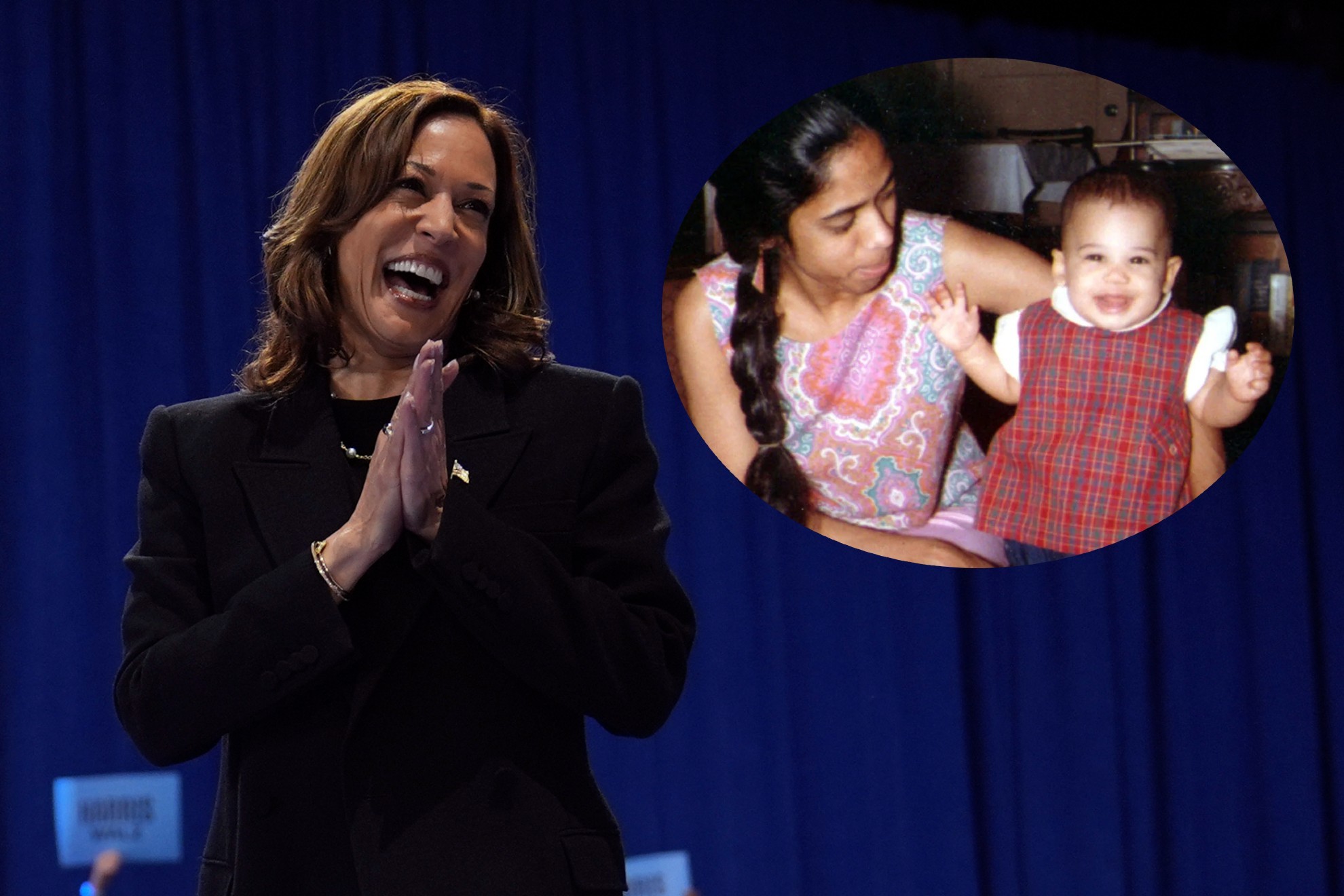 Kamala Harris naci� en una familia de inmigrantes en Estados Unidos