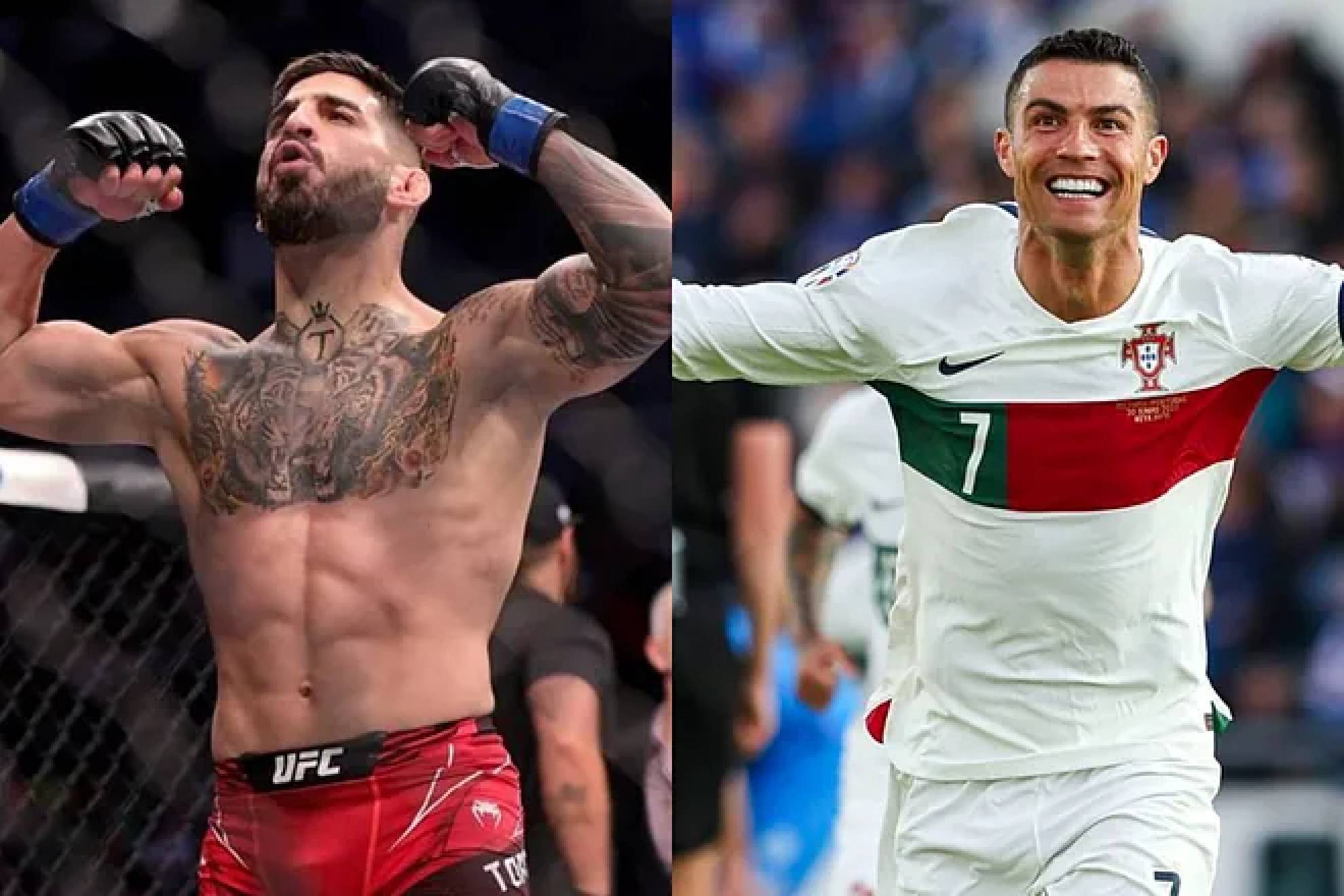 Cristiano Ronaldo critica al campe�n UFC Ilia Topuria y recibe contundente respuesta