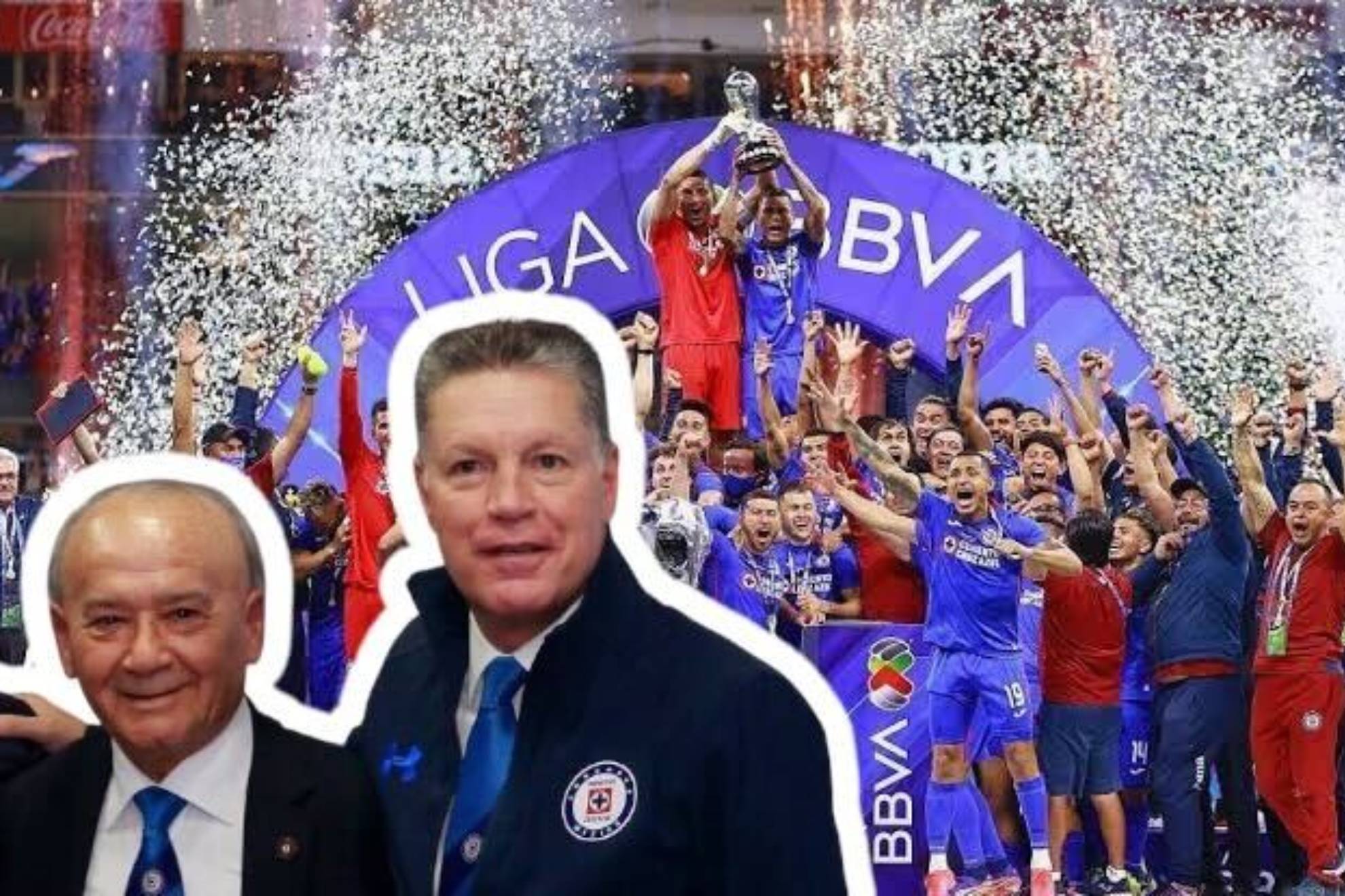 Cruz Azul, Ricardo Pel�ez y Billy �lvarez.