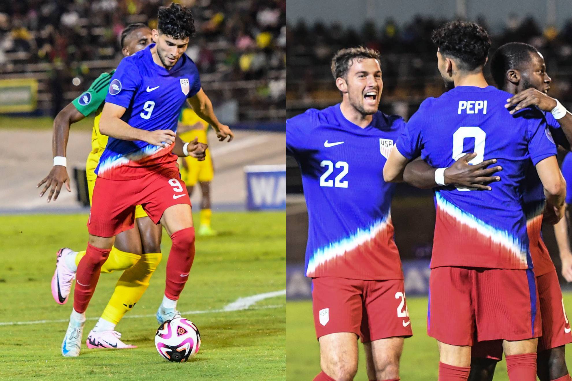 Ricardo Pepi anot� el gol del triunfo para EE.UU. en Jamaica.