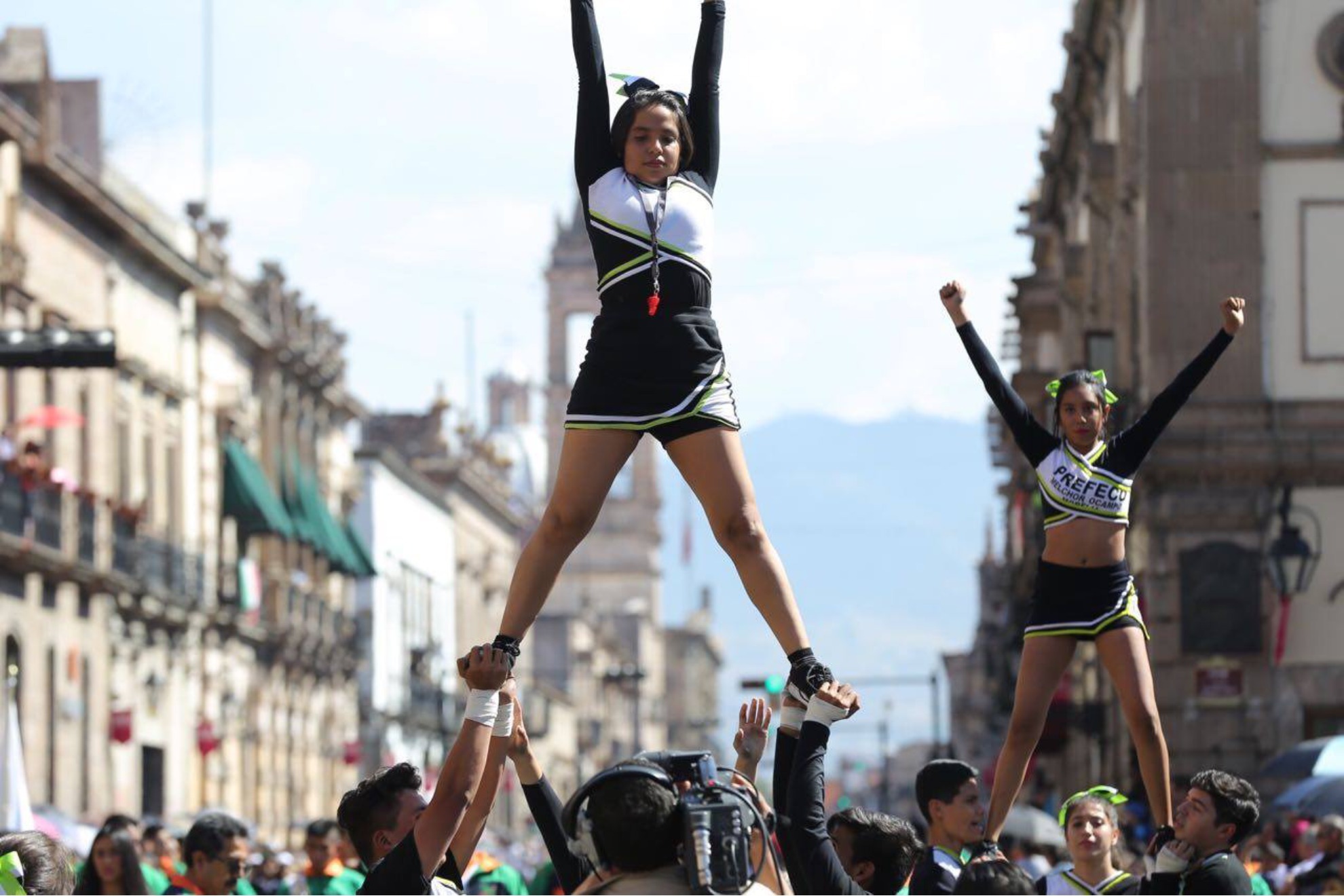 El desfile deportivo del 20 de noviembre se realiza cada a�o en M�xico