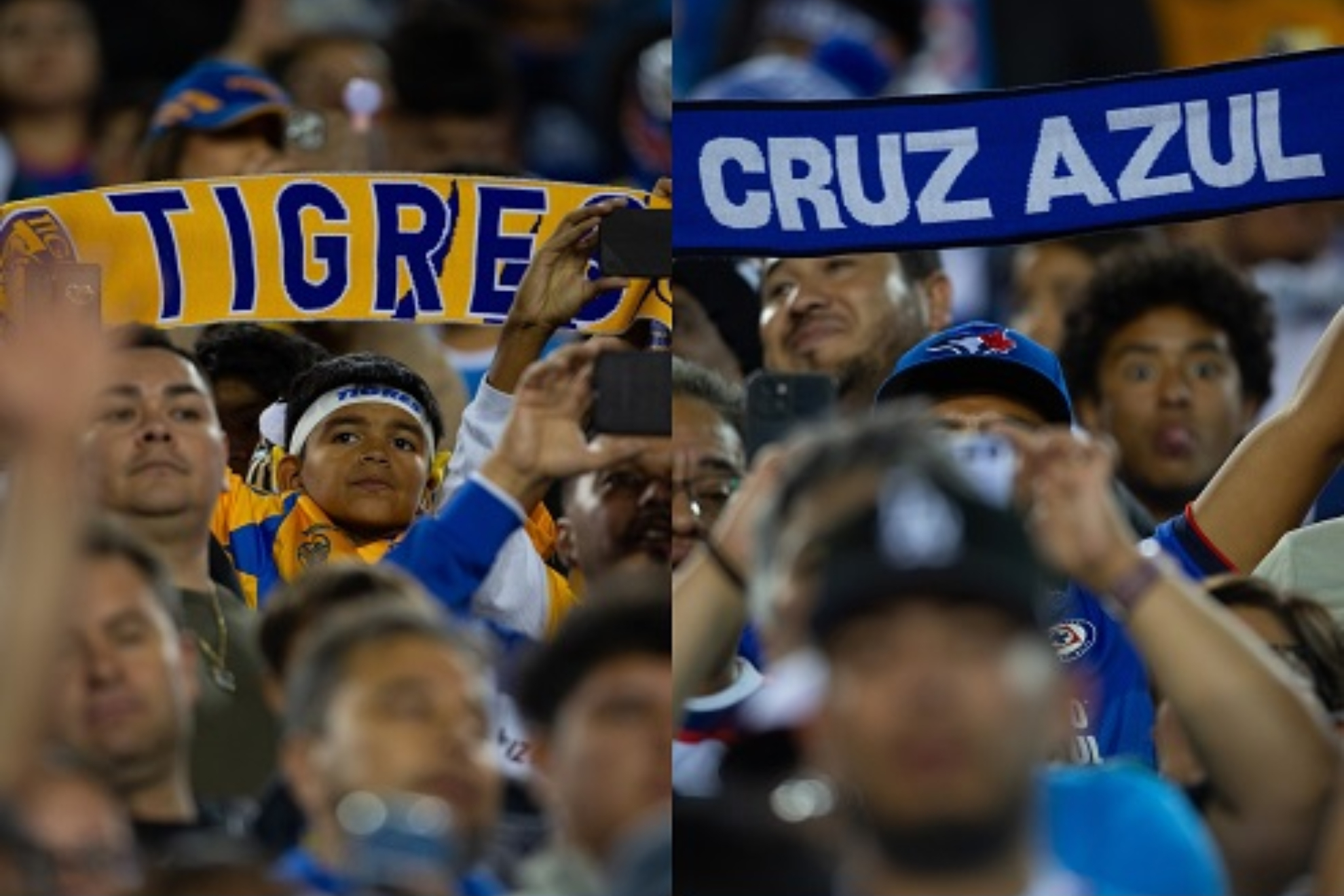 Los aficionados de Tigres y Cruz Azul pudieron disfrutar de sus equipos en el Cotton Bowl