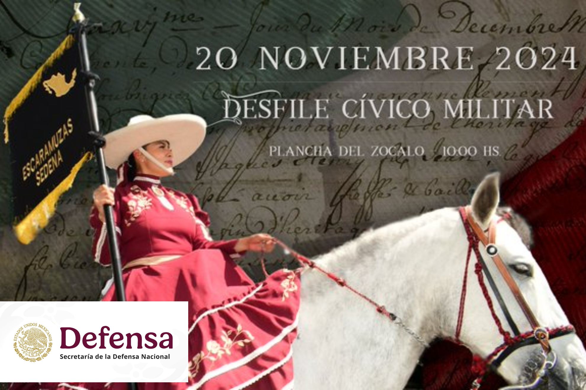 Desfile REVOLUCI�N MEXICANA.2024.
