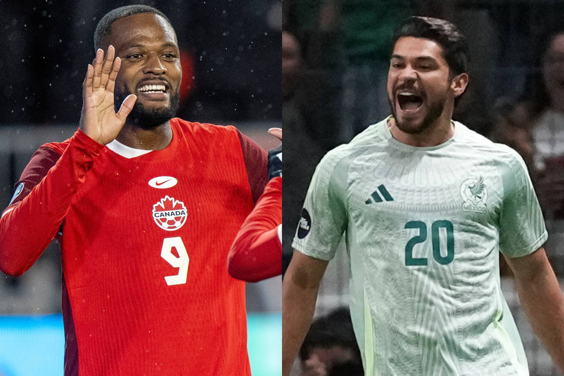 Canad� vs. M�xico en las semifinales de la Concacaf Nations League 2024-2025.