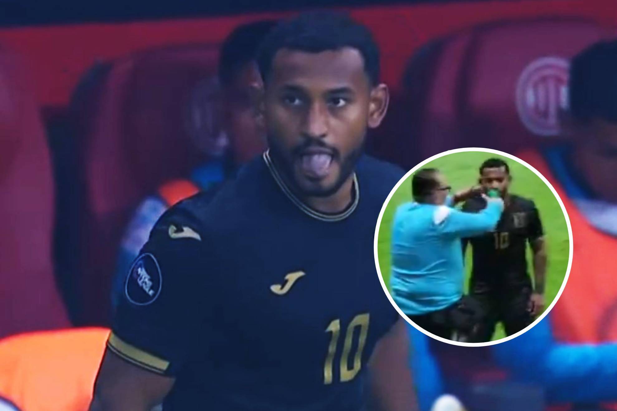 Juan Carlos Obreg�n s�lo aguant� media hora en Toluca