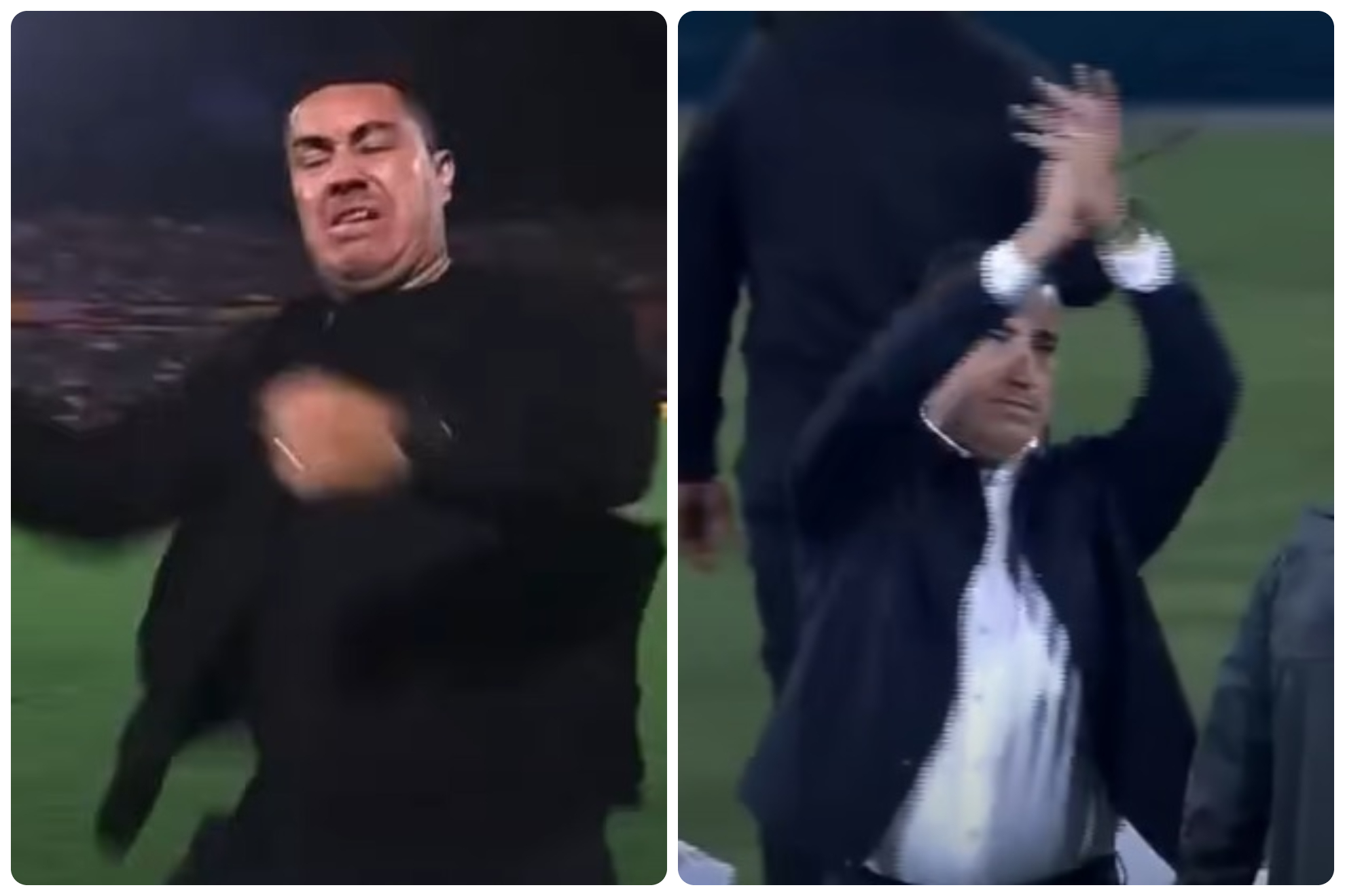 No han sido bien vistos en Colombia los festejos del joven DT mexicano.