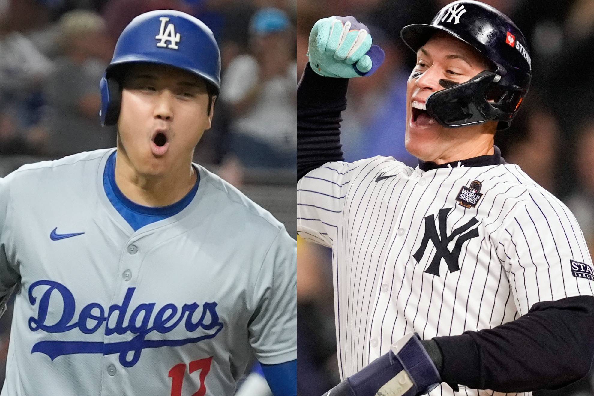 Shohei Ohtani y Aaron Judge.