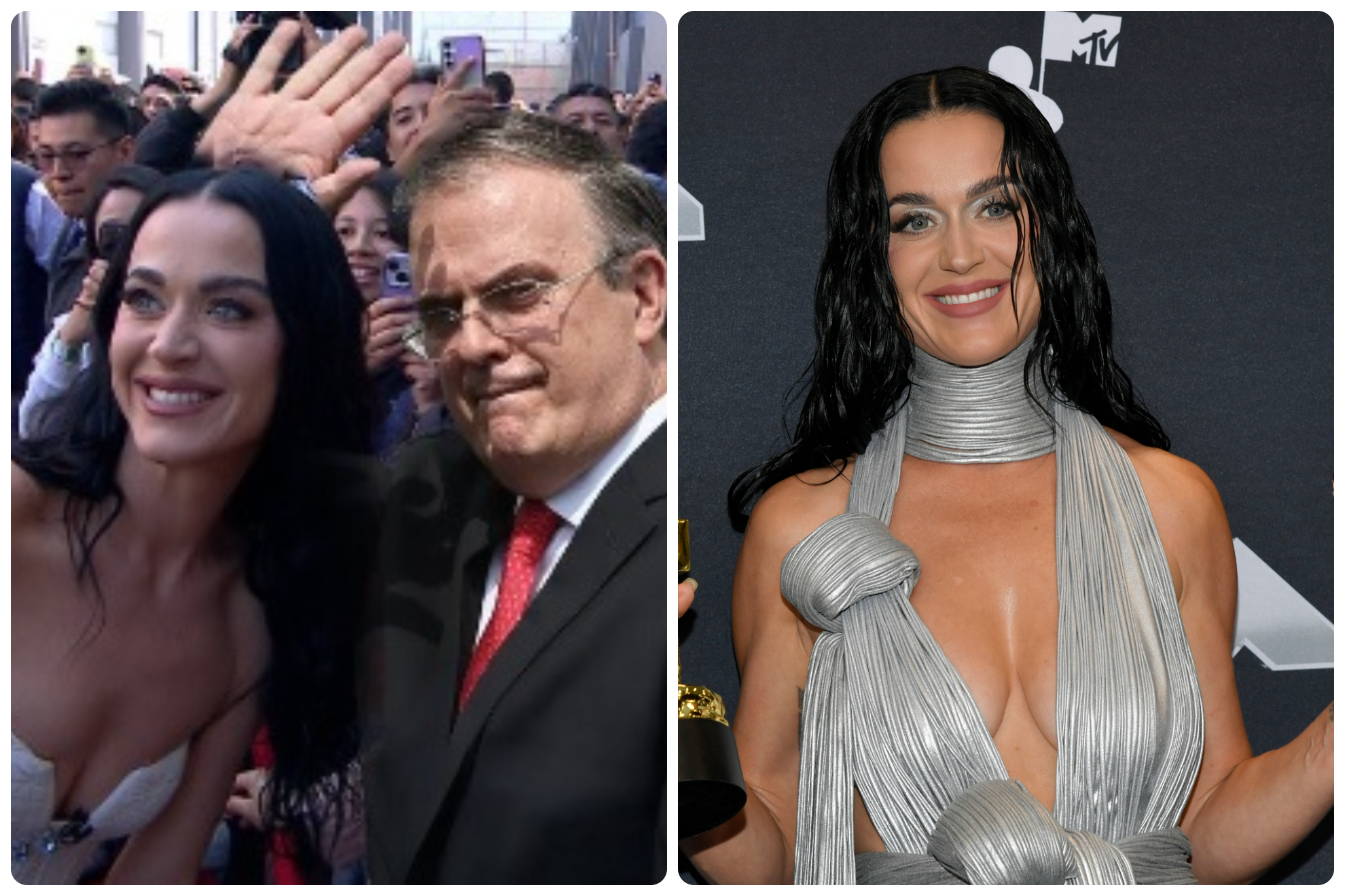 El ex canciller brome� con la visita de Katy Perry a M�xico.