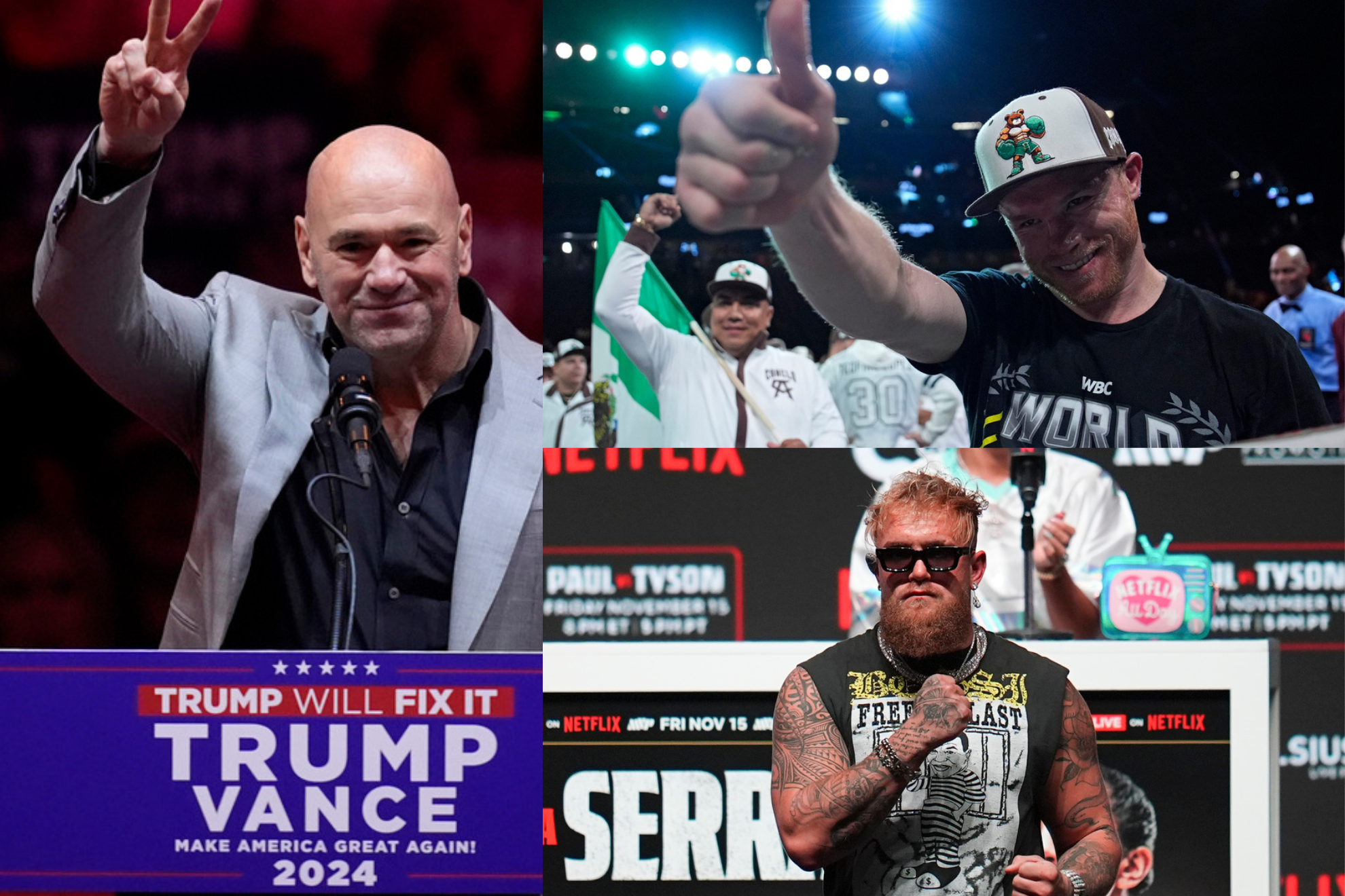 Dana White lo tiene claro en un Canelo vs Jake Paul: El mexicano lo dormir�a en 30 segundos