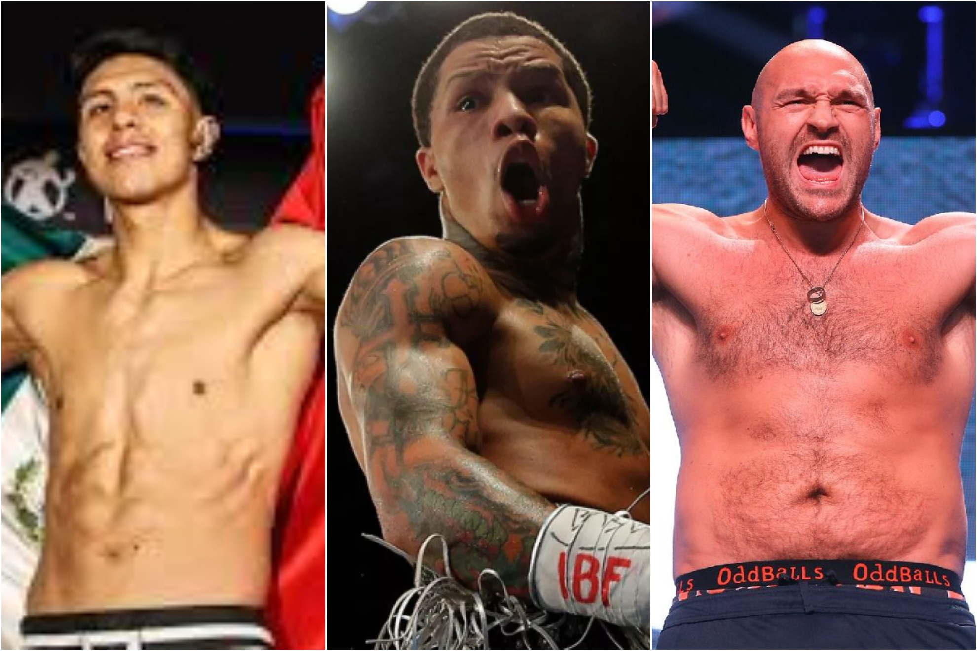 Mungu�a, Gervonta y Fury est�n listos para sus pleitos en diciembre.