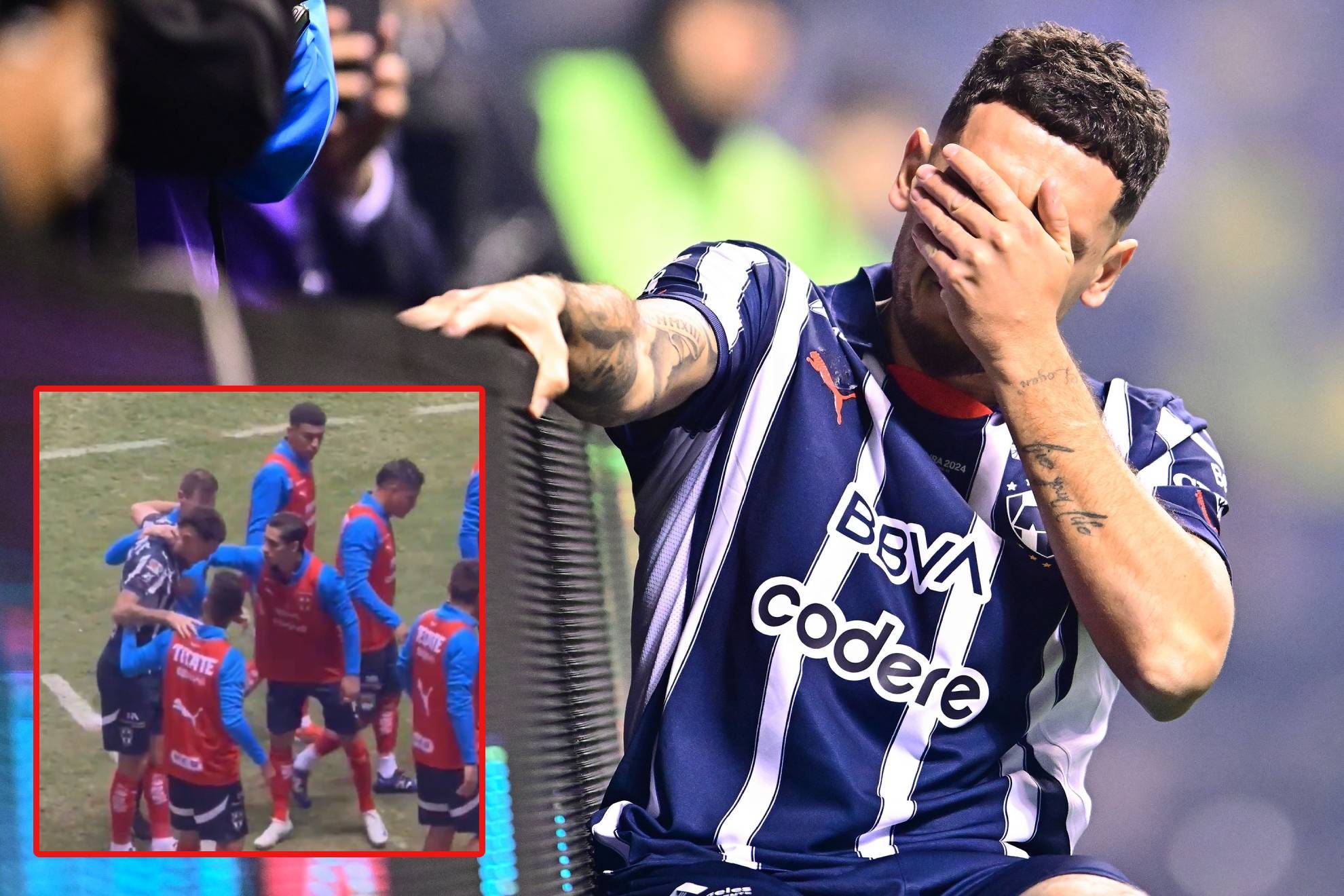 Lucas Ocampos CF Monterrey Liga MX