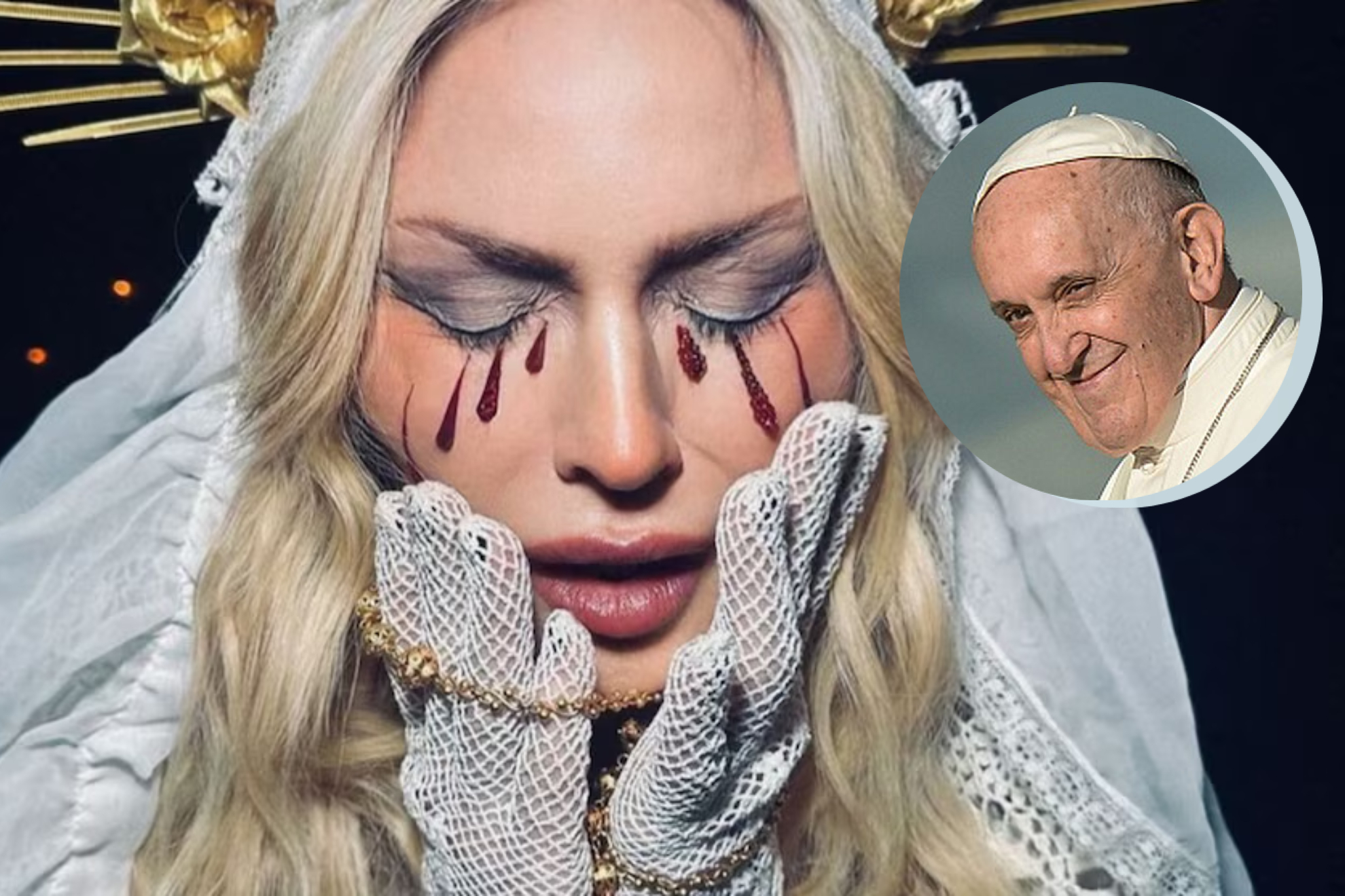 MADONNA y FRANCISCO I