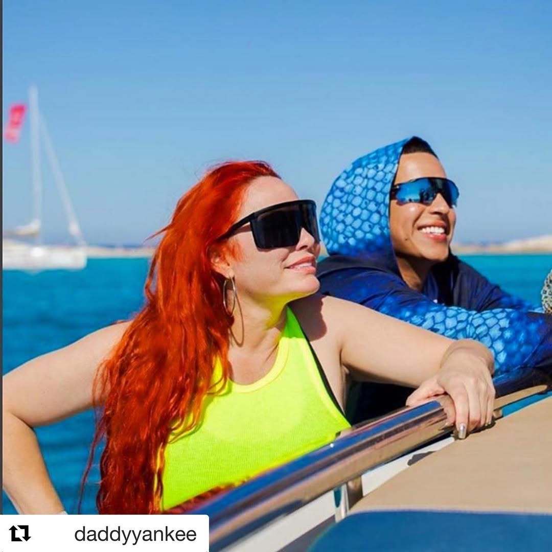 Daddy Yankee y Mireddys González