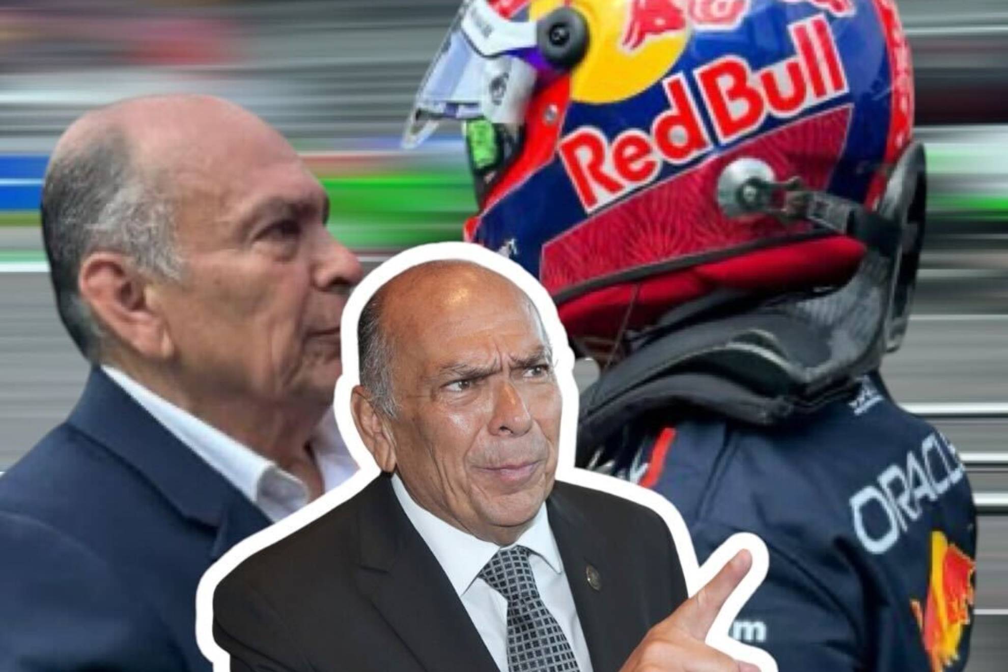 Antonio P�rez Garibay y su hijo.