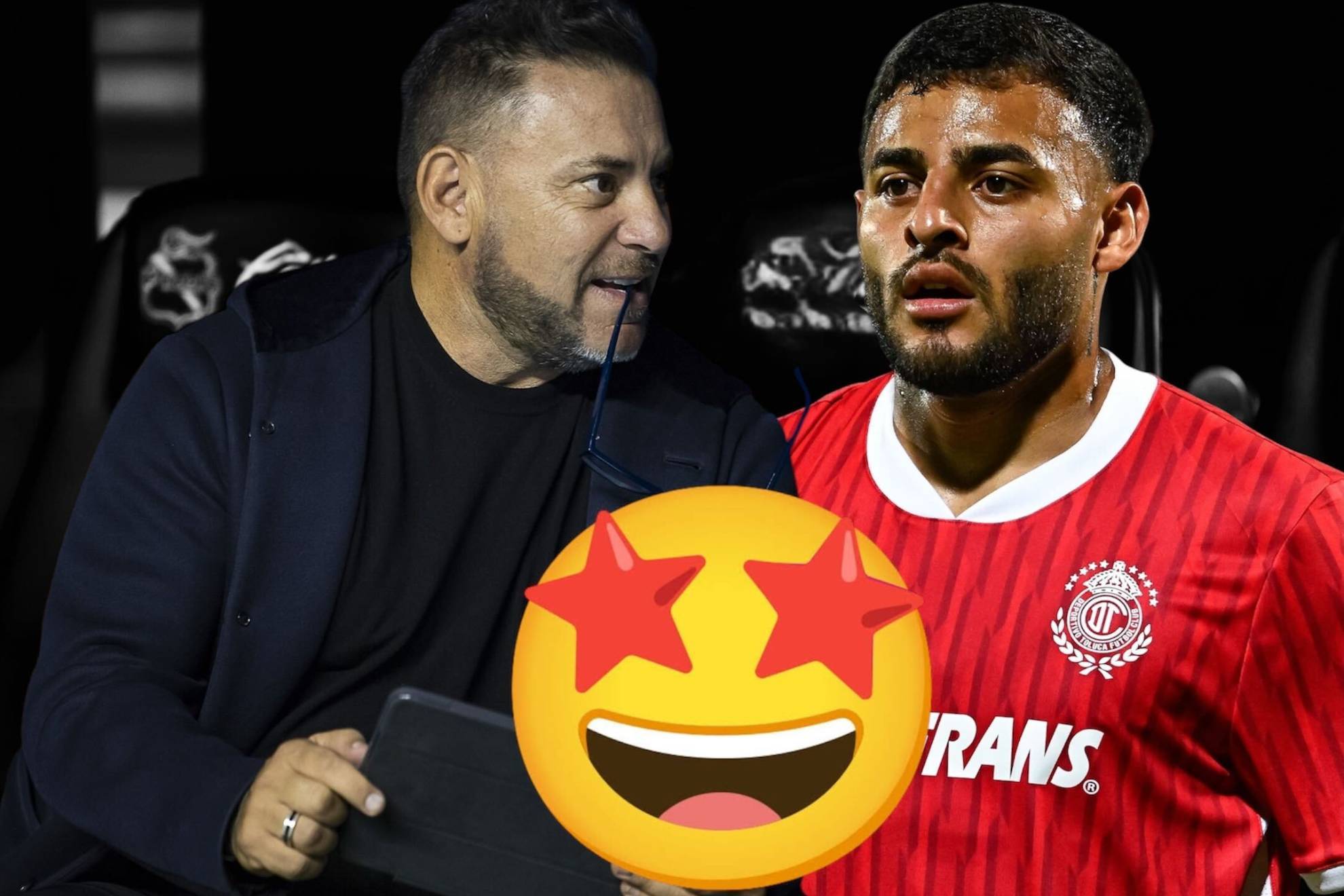 Antonio Mohamed y Alexis Vega.