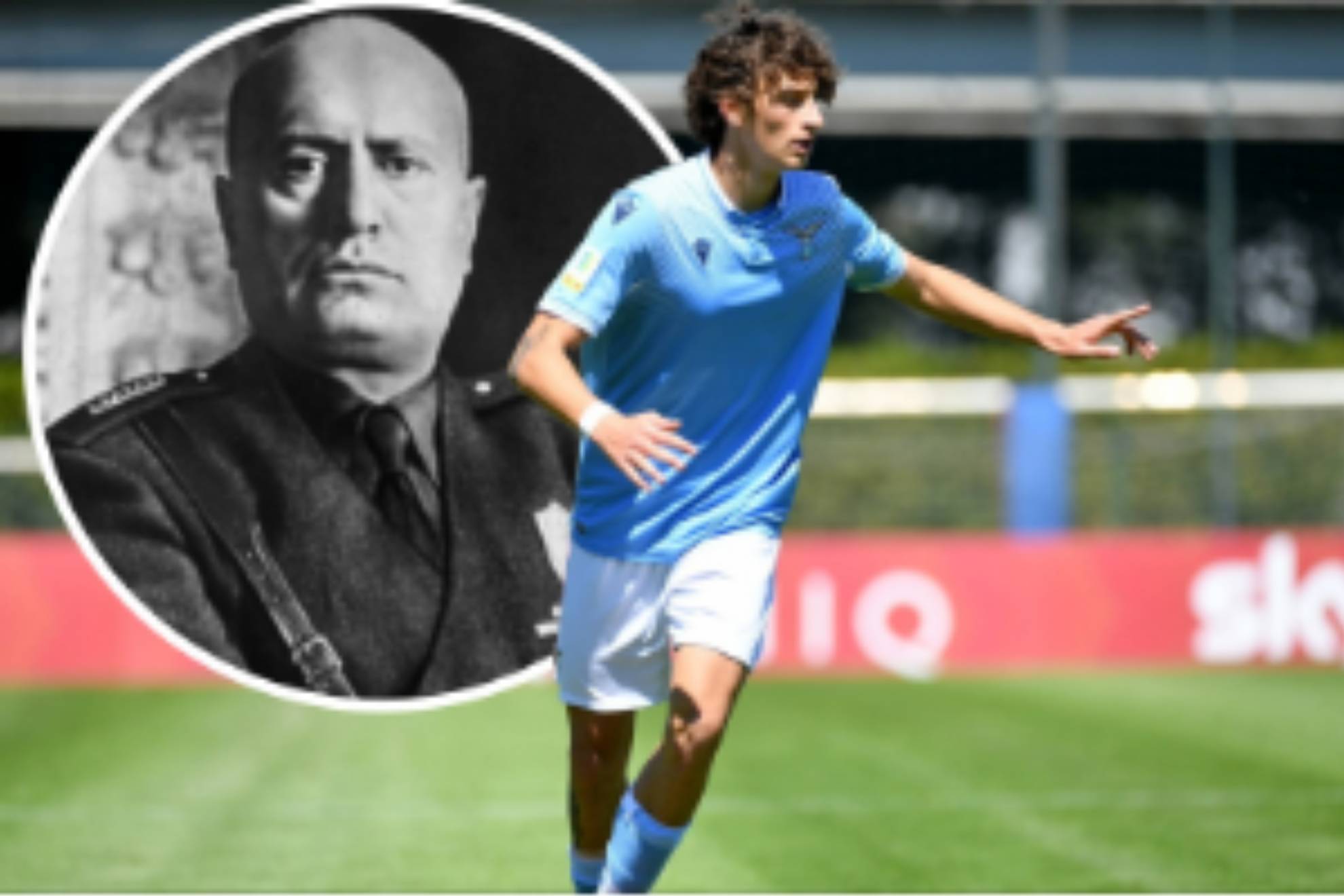 Romano Floriani Mussolini bisnieto de Benito Mussolini.