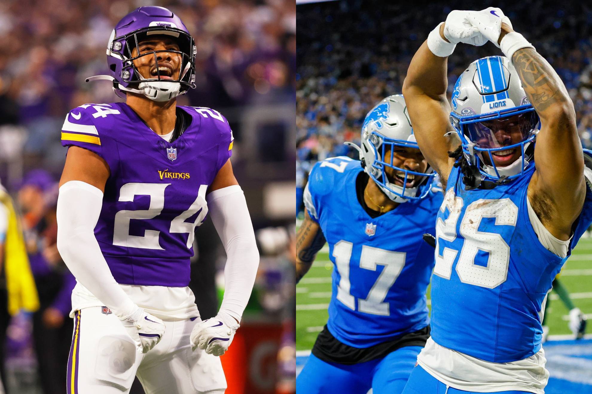 Vikings y Lions se medir�n para definir al primer sembrado en la NFC.
